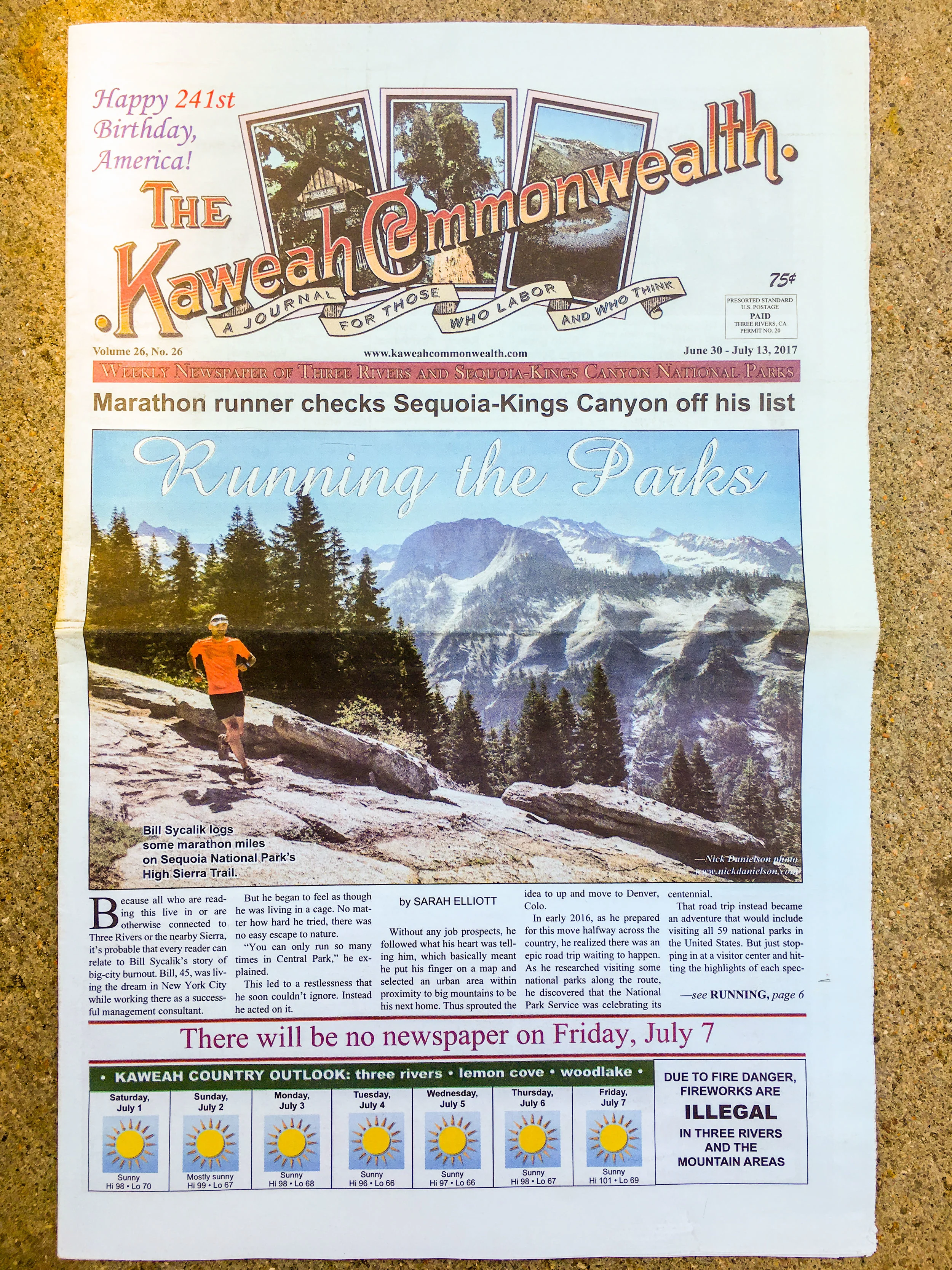 Front page!