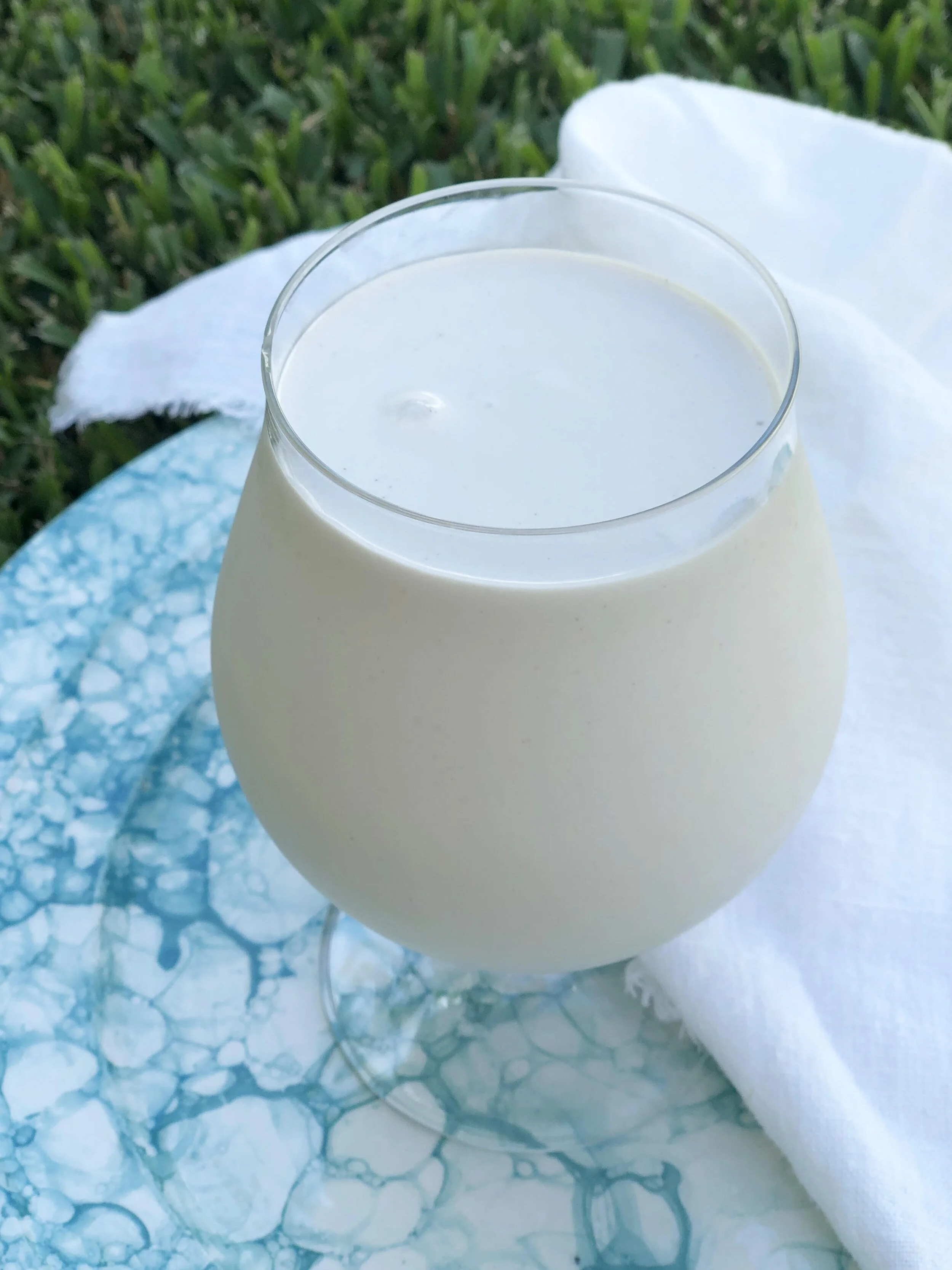 I like mine extra thick to use as coffee creamer or to pour over fresh berries for dessert! I also love to add a splash to my oatmeal in the morning. You could even use it as an ice cream base.