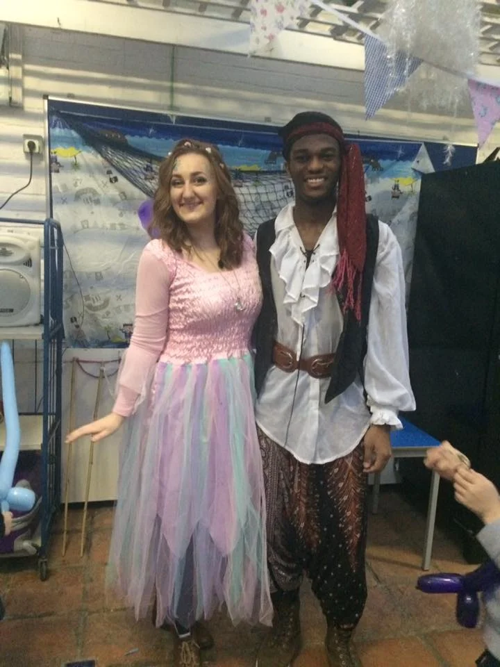 Lovely fairy Isabel and amazing captain Ben 