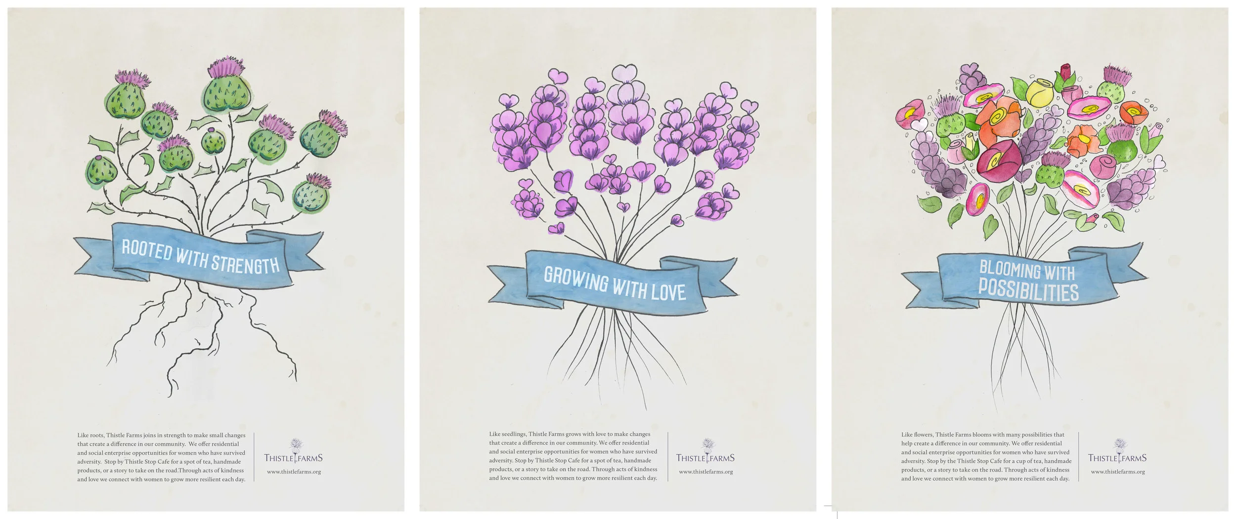 Ad Campaign Illustrations