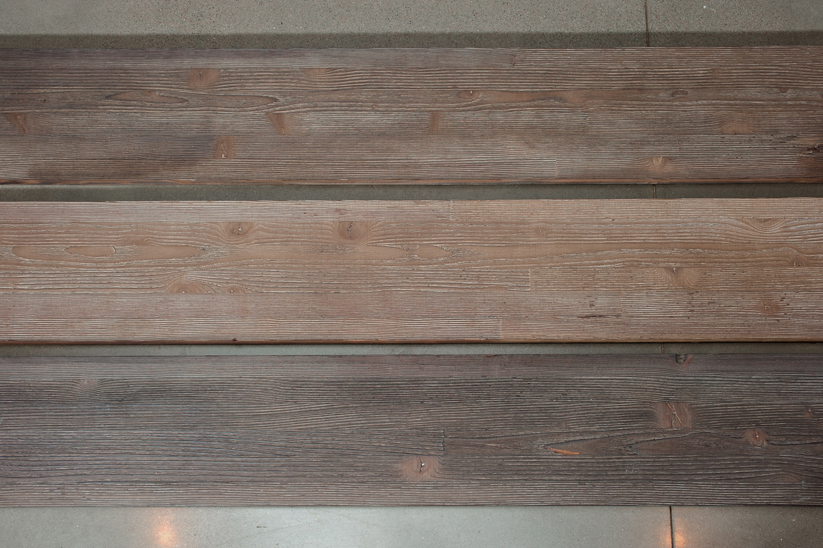1"x10" Glulam siding in Vintage Woods Driftwood, Tobacco Brown & Vintage Gray is a fantastic option for wider applications.