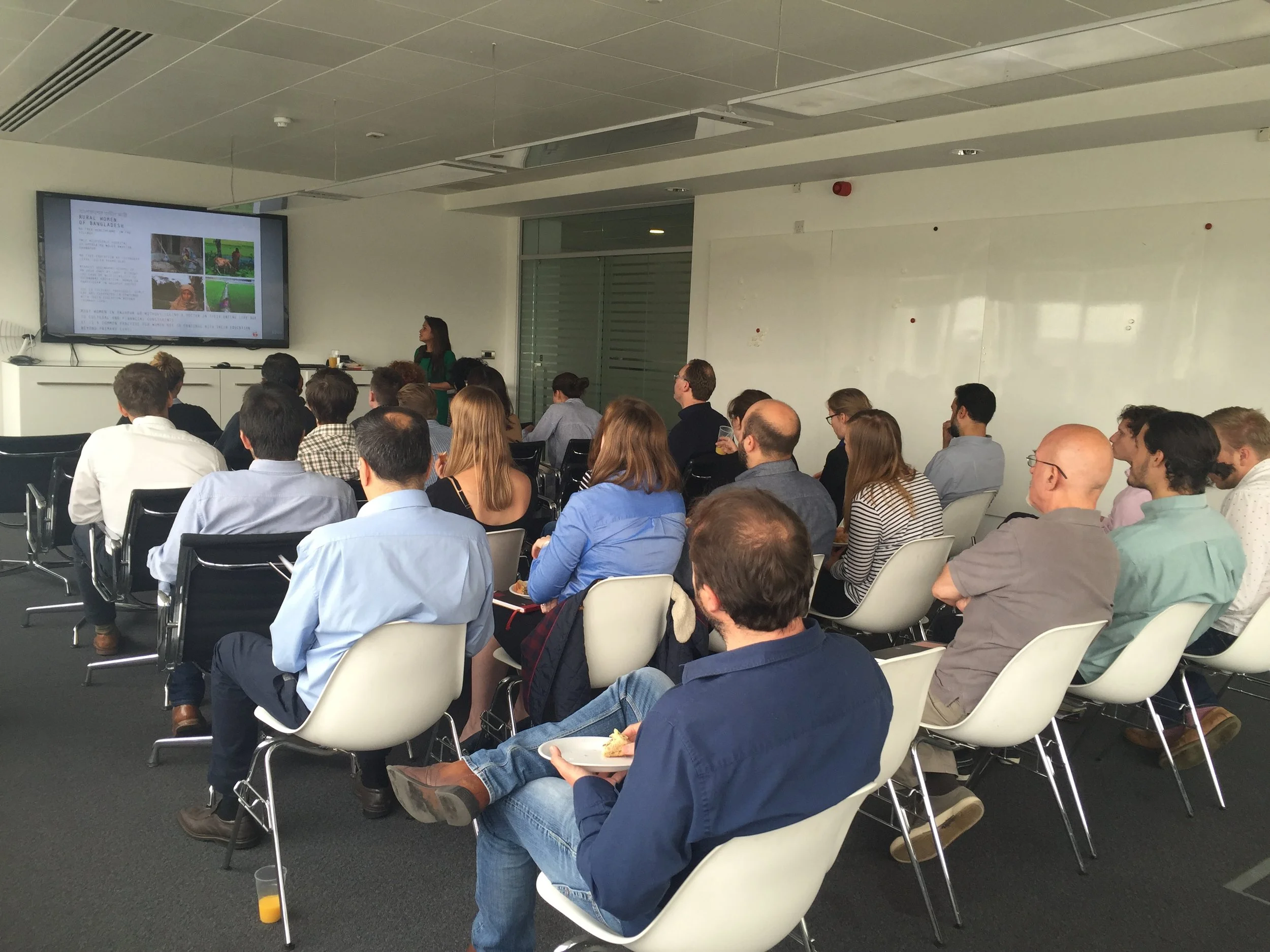   CHARITY TALK   Our trustee gives a talk to raise awareness of the inequalities that the rural populations face in Bangladesh and to inform the audience of MFT's current project the Women's Literacy and Healthcare Centre which is under construction 
