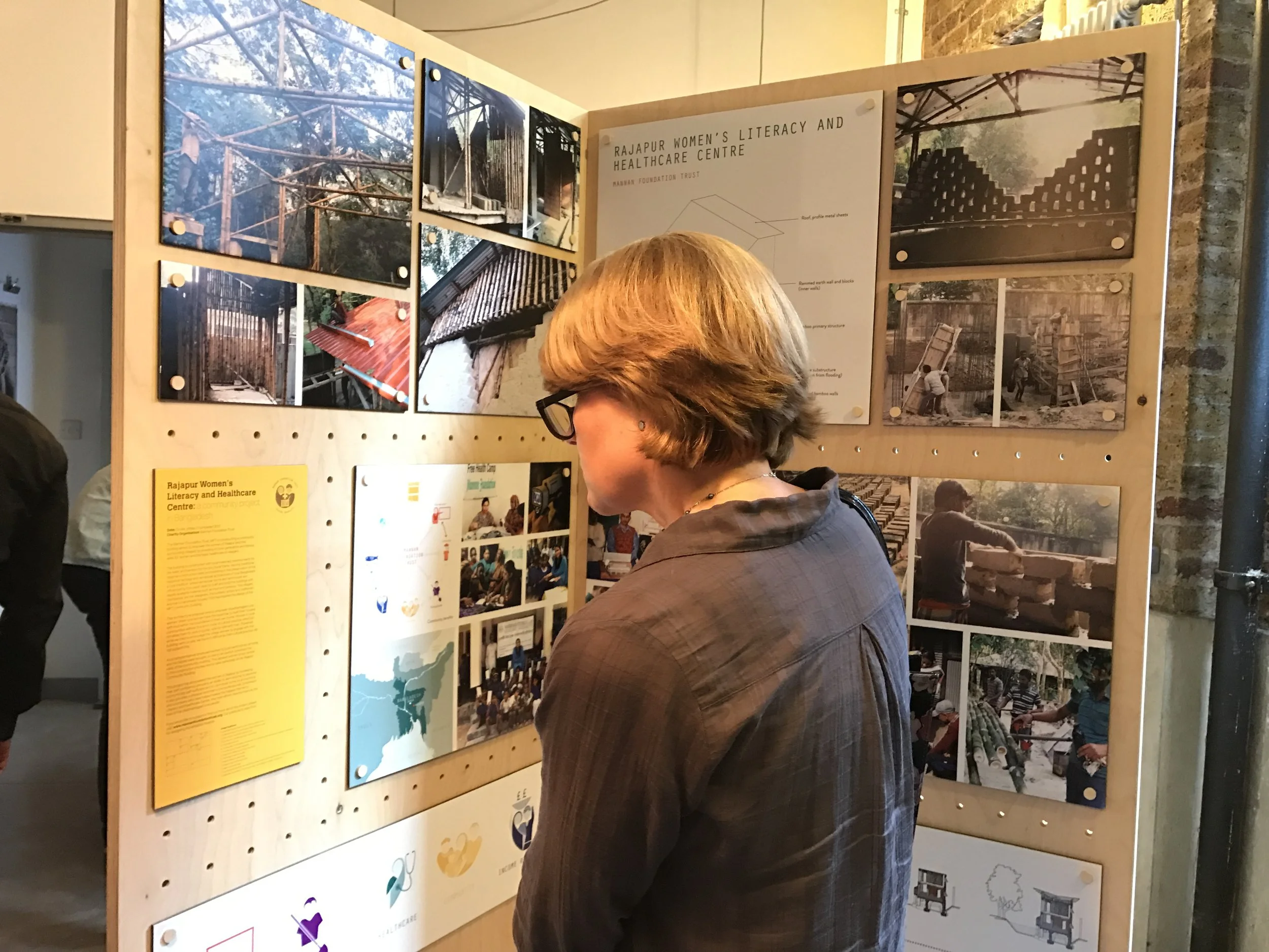   Rajapur Project Exhibtion in London Festival of Architecture - 2017   Mannan Foundation Trust, MFT is delighted to be part of this year's London Festival of Architecture. Our Rajapur Women's Literacy and Healthcare project was exhibited at Proctor 