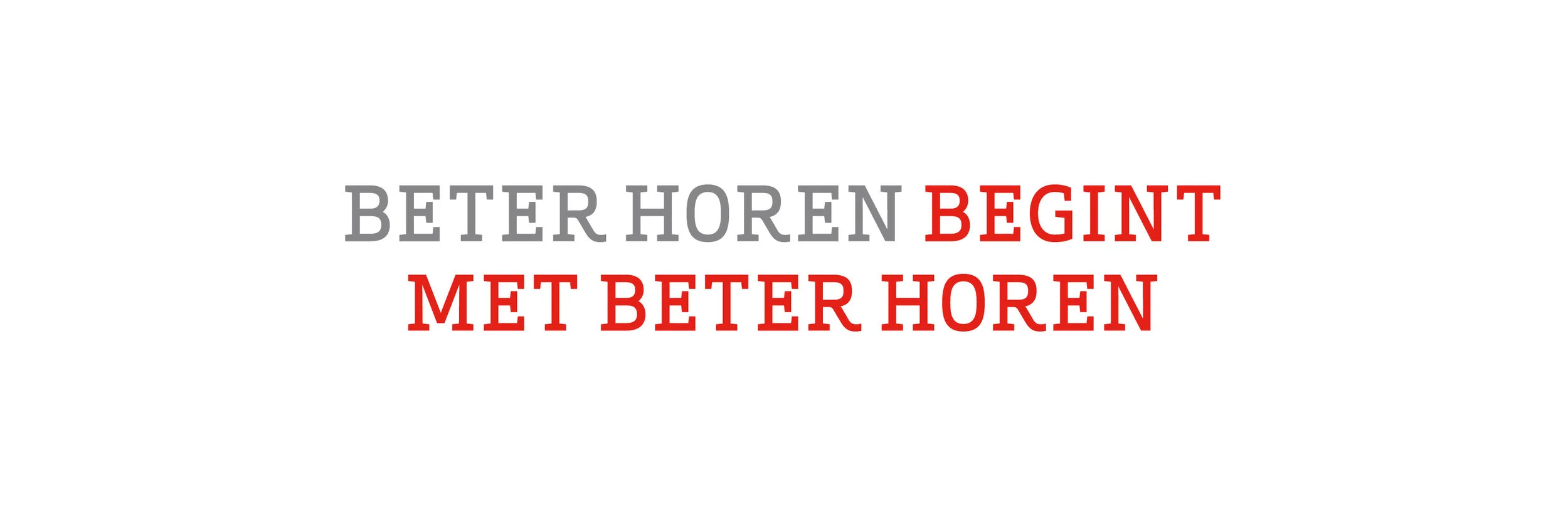 The new campaign theme: Hearing better starts with Better Hearing