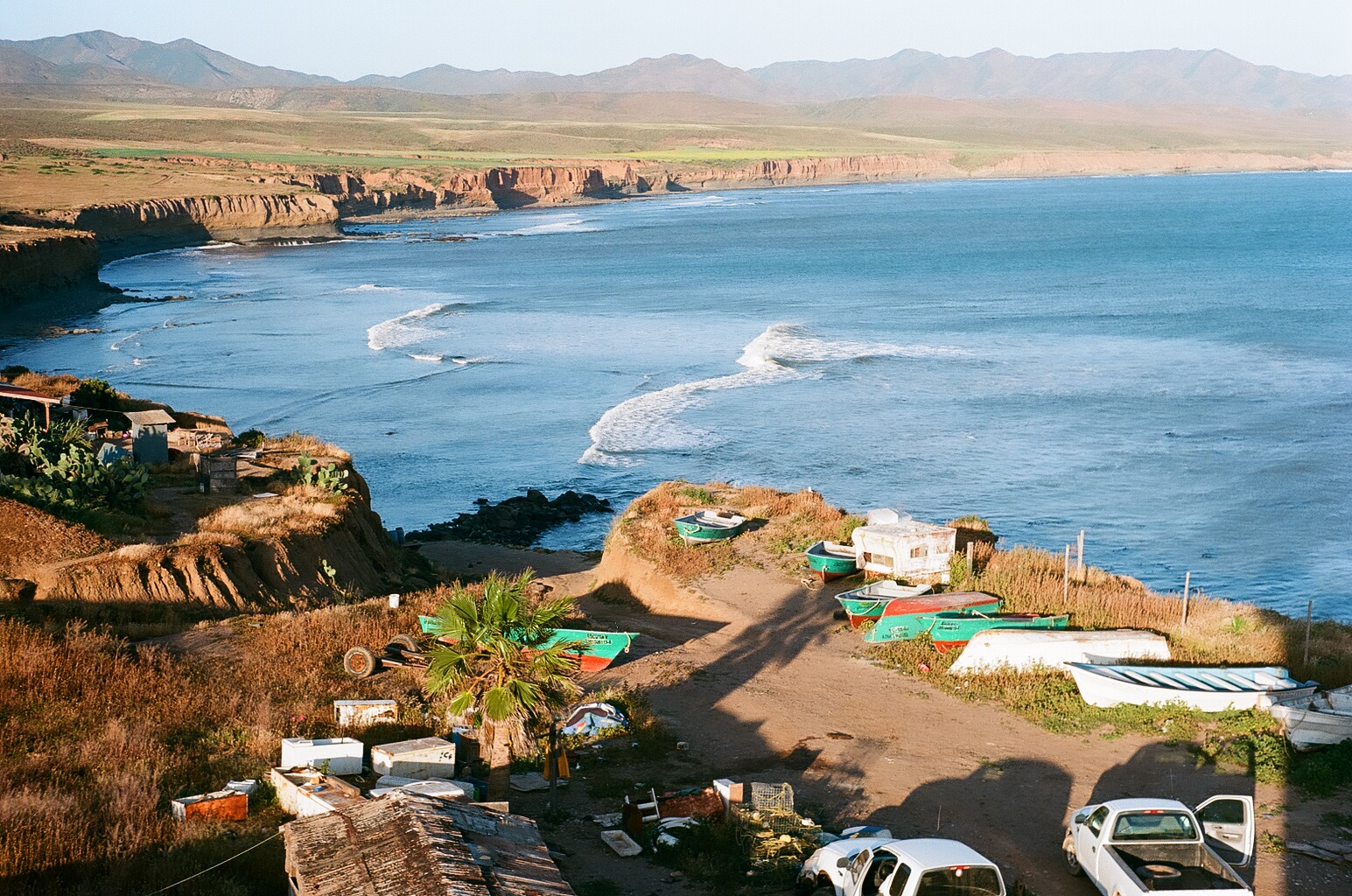 Looking south from the top of the lighthouse. 