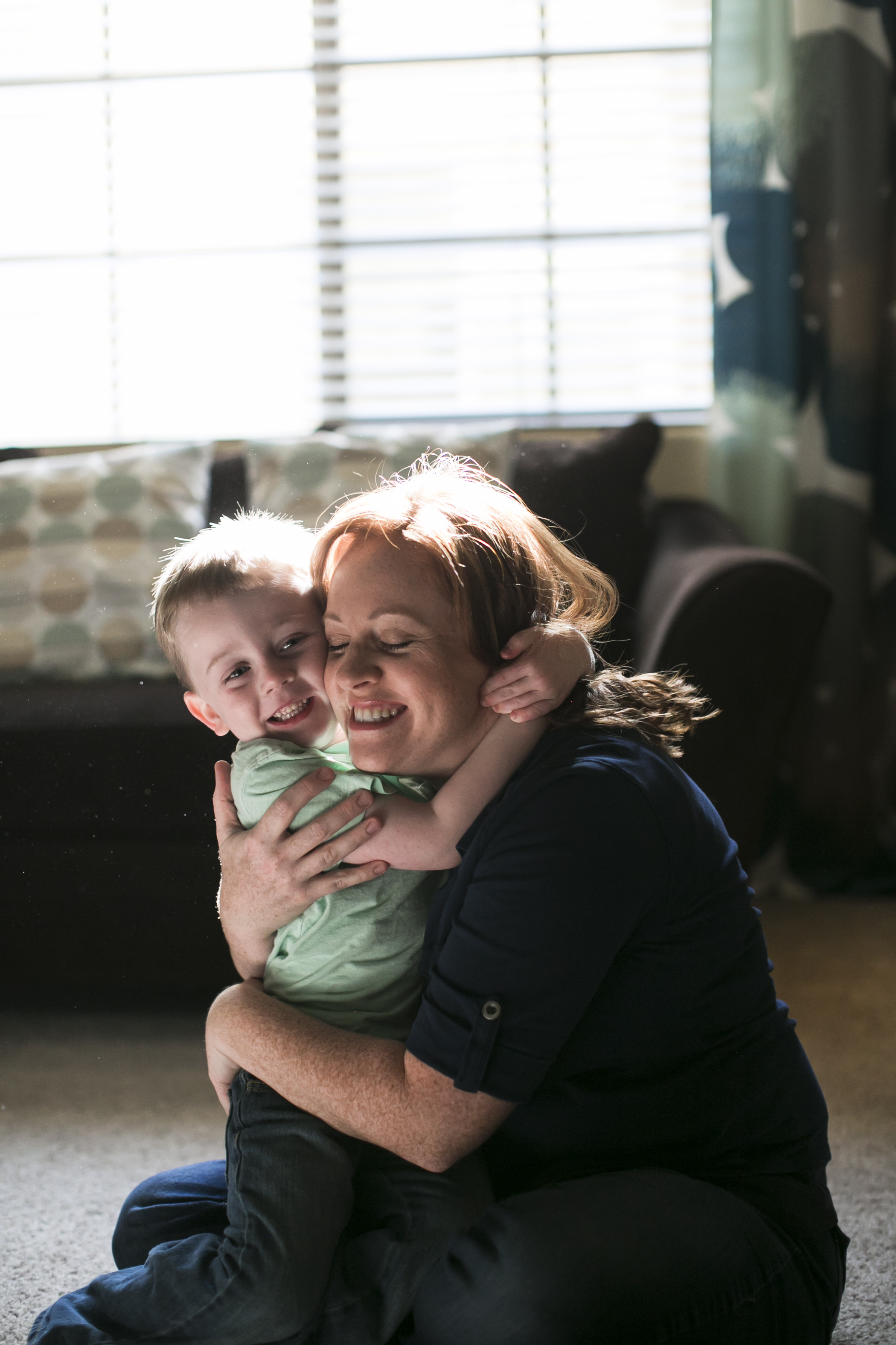 Portrait of Erin and her sweet son by Lily Glass Photography