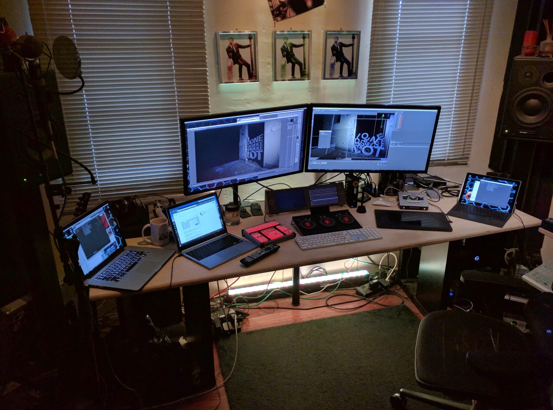 DEM computing platform agnosticism in full effect on the 'Sacrifice' teaser project.