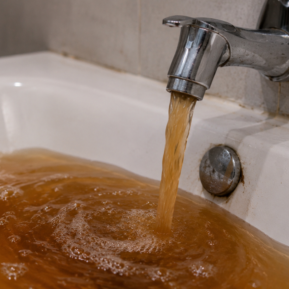 Brown or Discolored Hot Water? What's Causing It