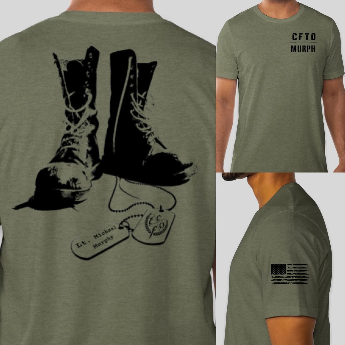 MURPH is coming! We are showing our respect by making these limited edition T-shirts and tank tops and donating $5 from every sale to @gcvfvets 
Get your orders in before May 1st! Sign up at the gym or message us here and we will get you on the list!