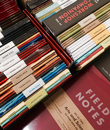 Marc's Desk: One can never have too many Field Notes.