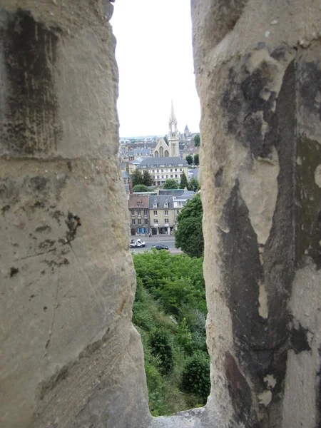 A view of downtown Caen from the ramparts of the fortress.