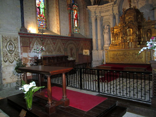 The small church or chapel at the abbey.