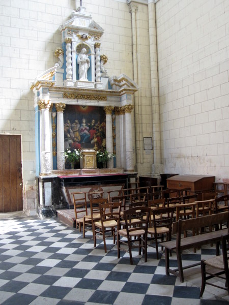 A side chapel at the Church of St. Martin.