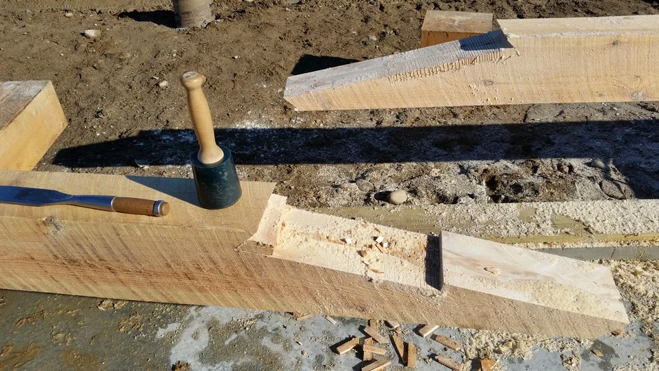 Roughing out scarf joint