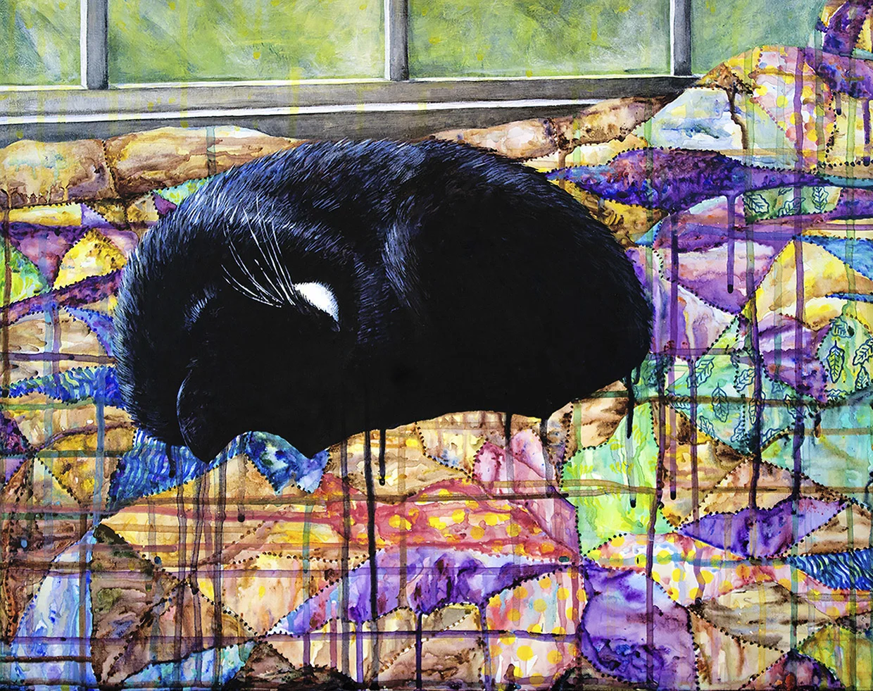 Ducky Dreams in Batik