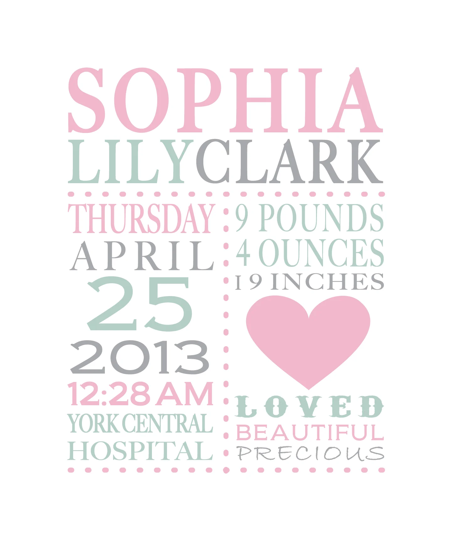 HazelBug Designs - Heart