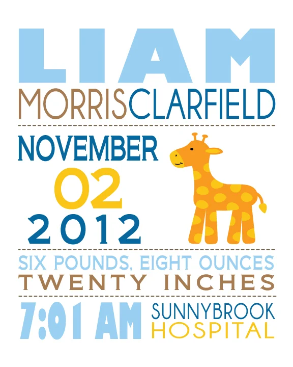 HazelBug Designs - Giraffe