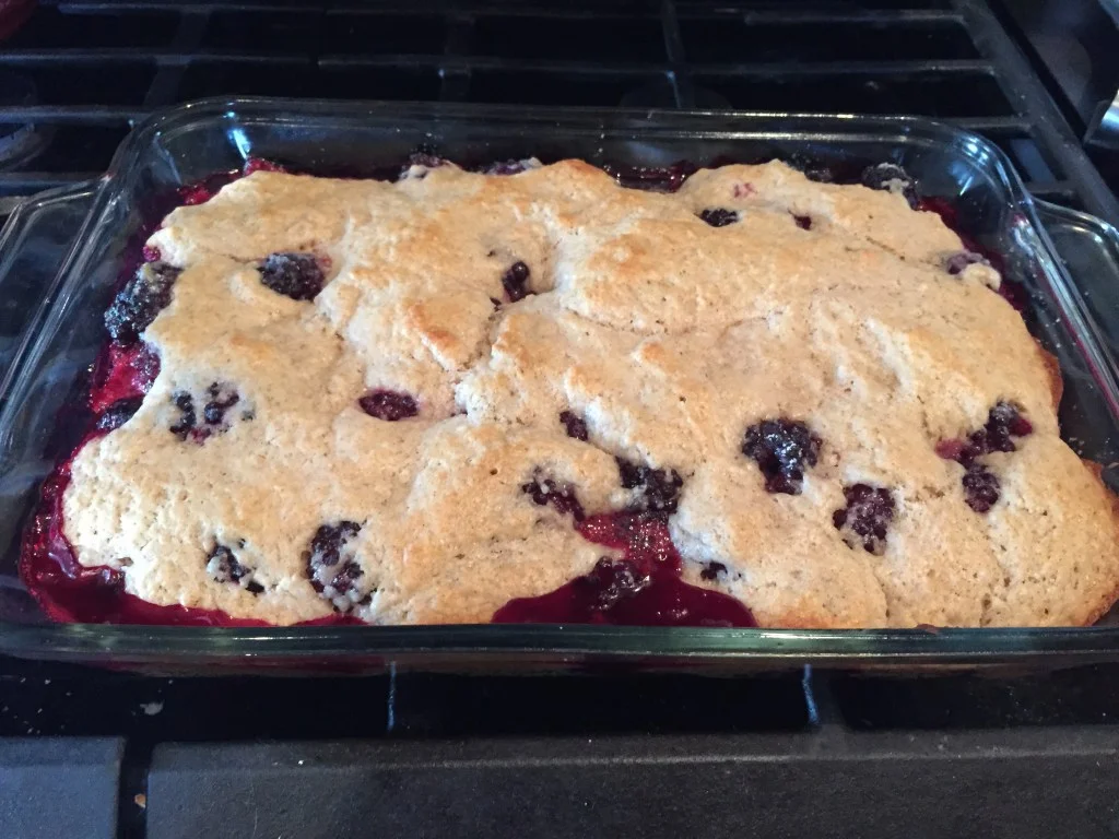 Fresh Blackberry Cobbler