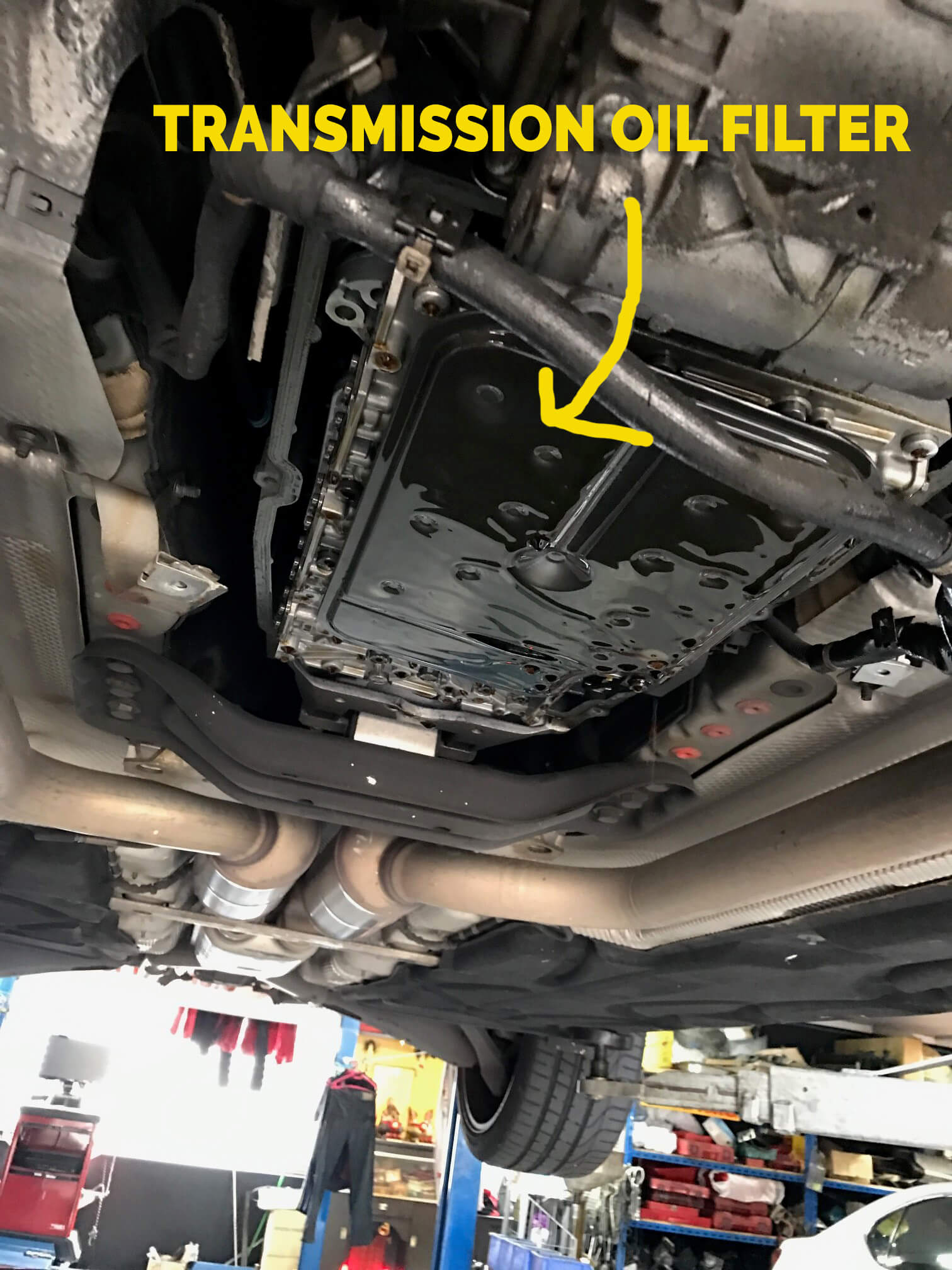 Mercedes Benz CLS350 Automatic Transmission Fluid (ATF) Change during