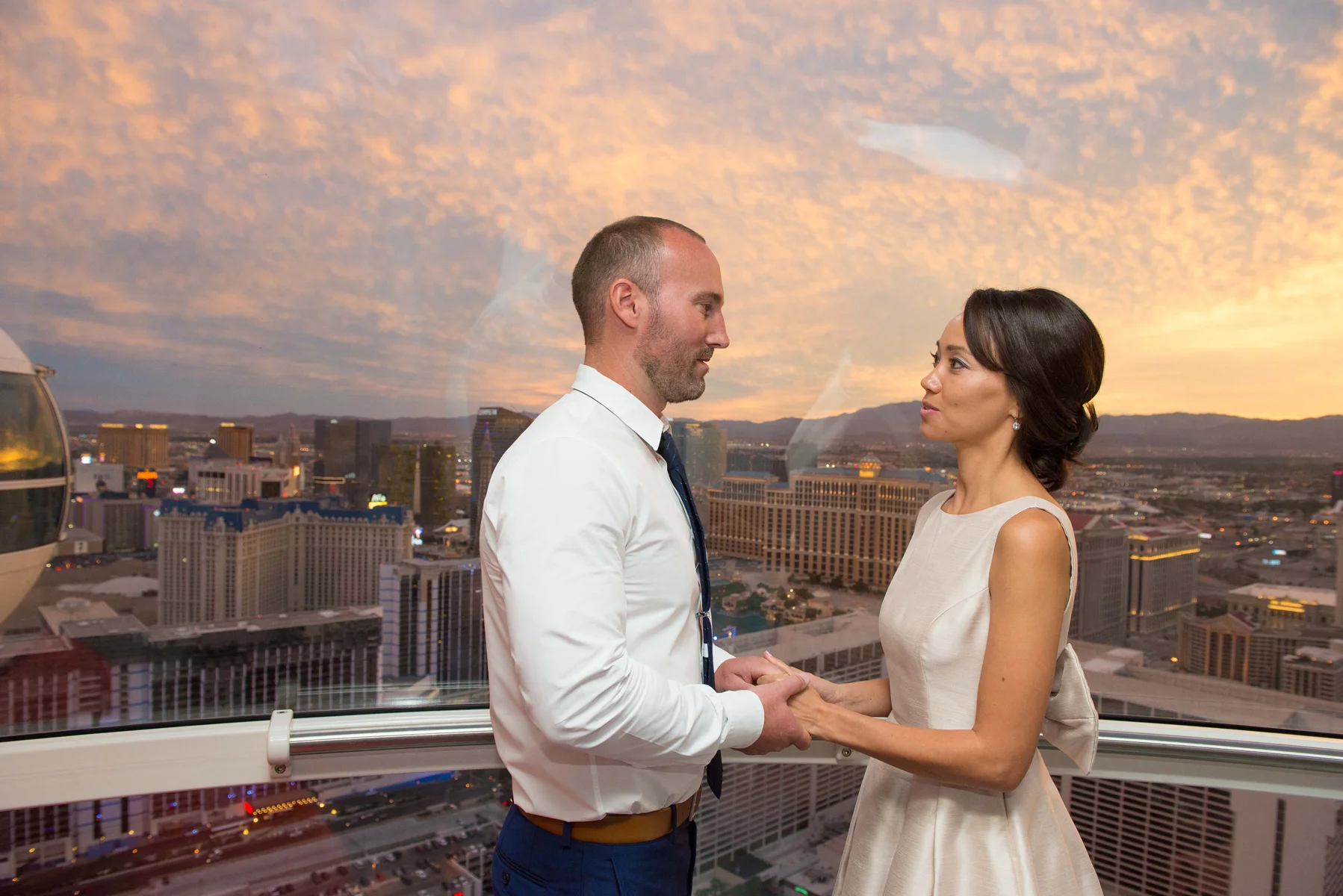High Roller Wedding Day Gaze