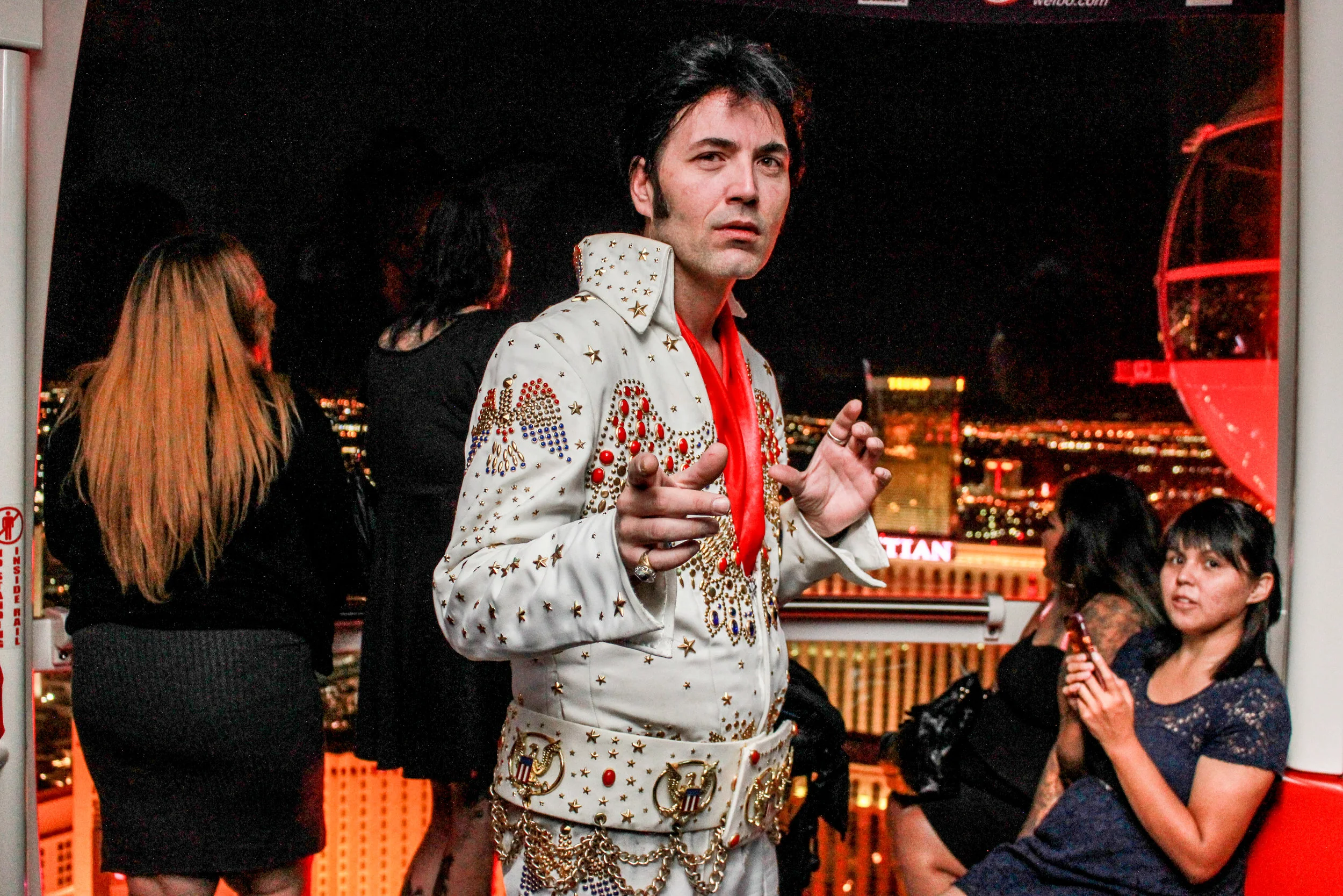 Elvis Performs on the High Roller