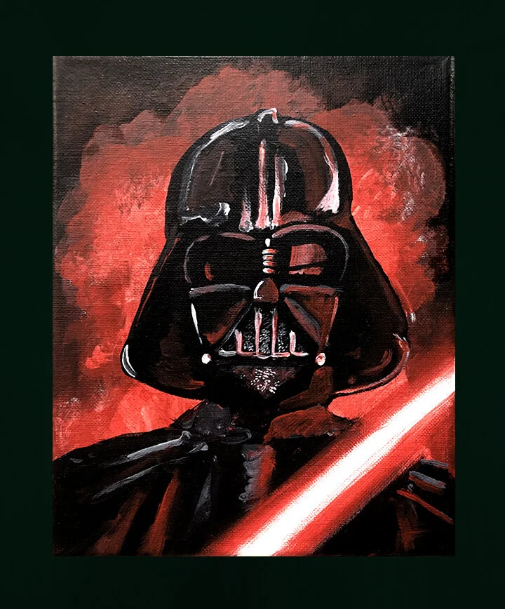 Darth Vader Painting Kit and Video