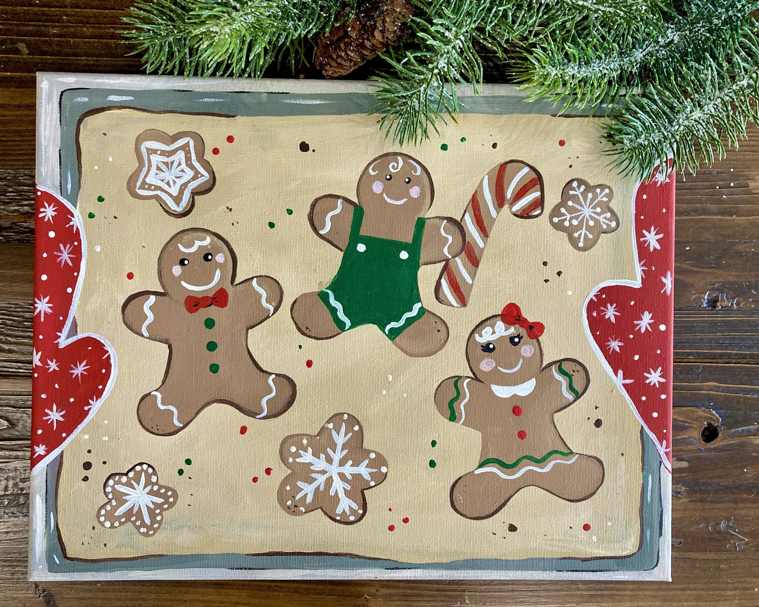 Gingerbread Cookie Sheet Family