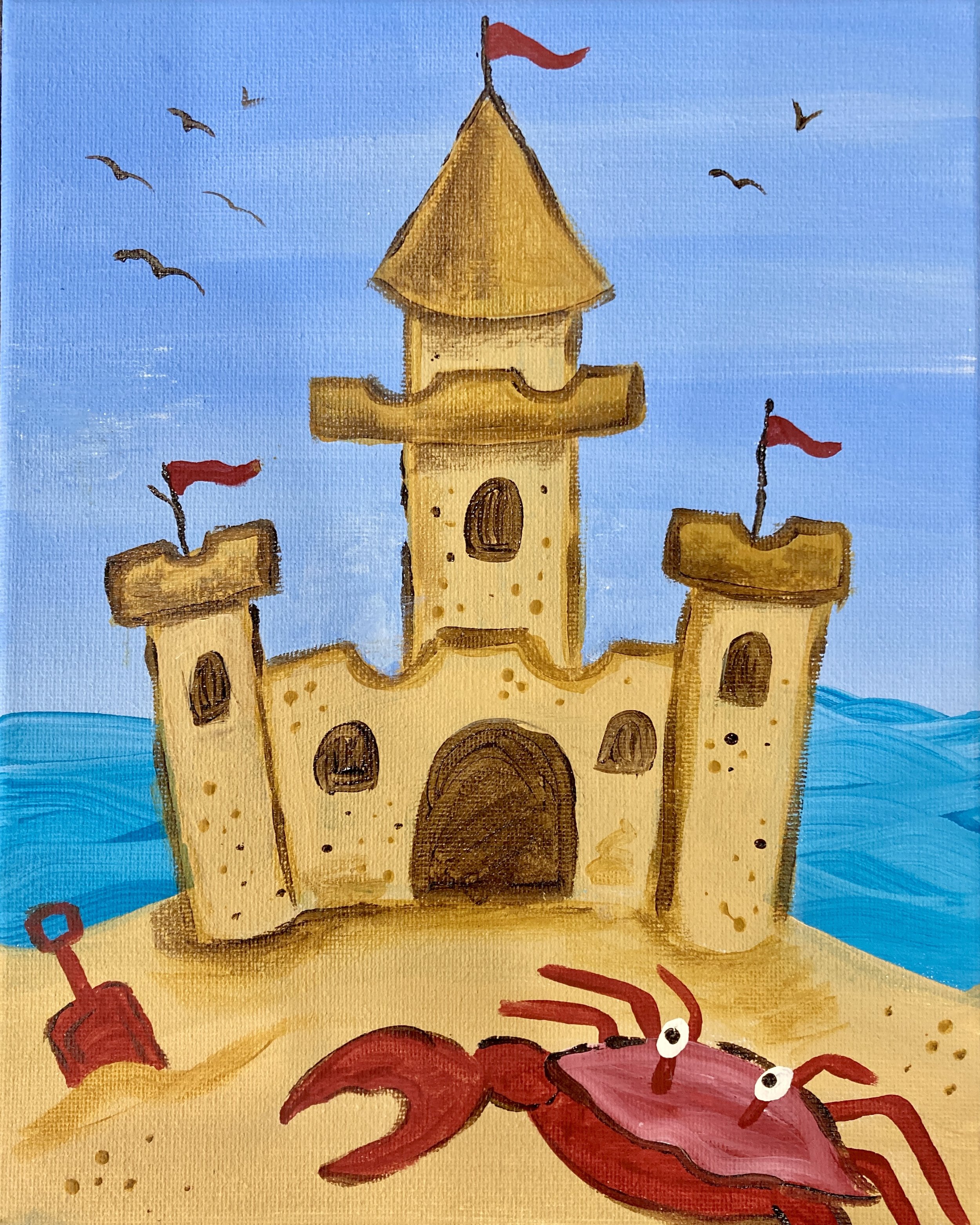 SANDWICH LIBRARY KIDS Painting Class - July