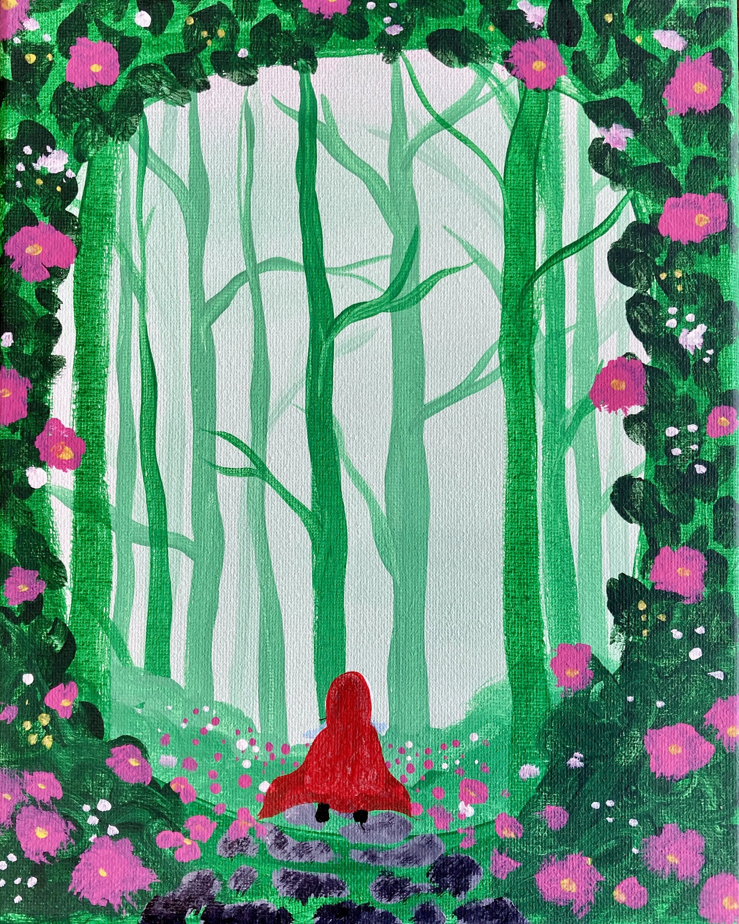 Red in the Woods
