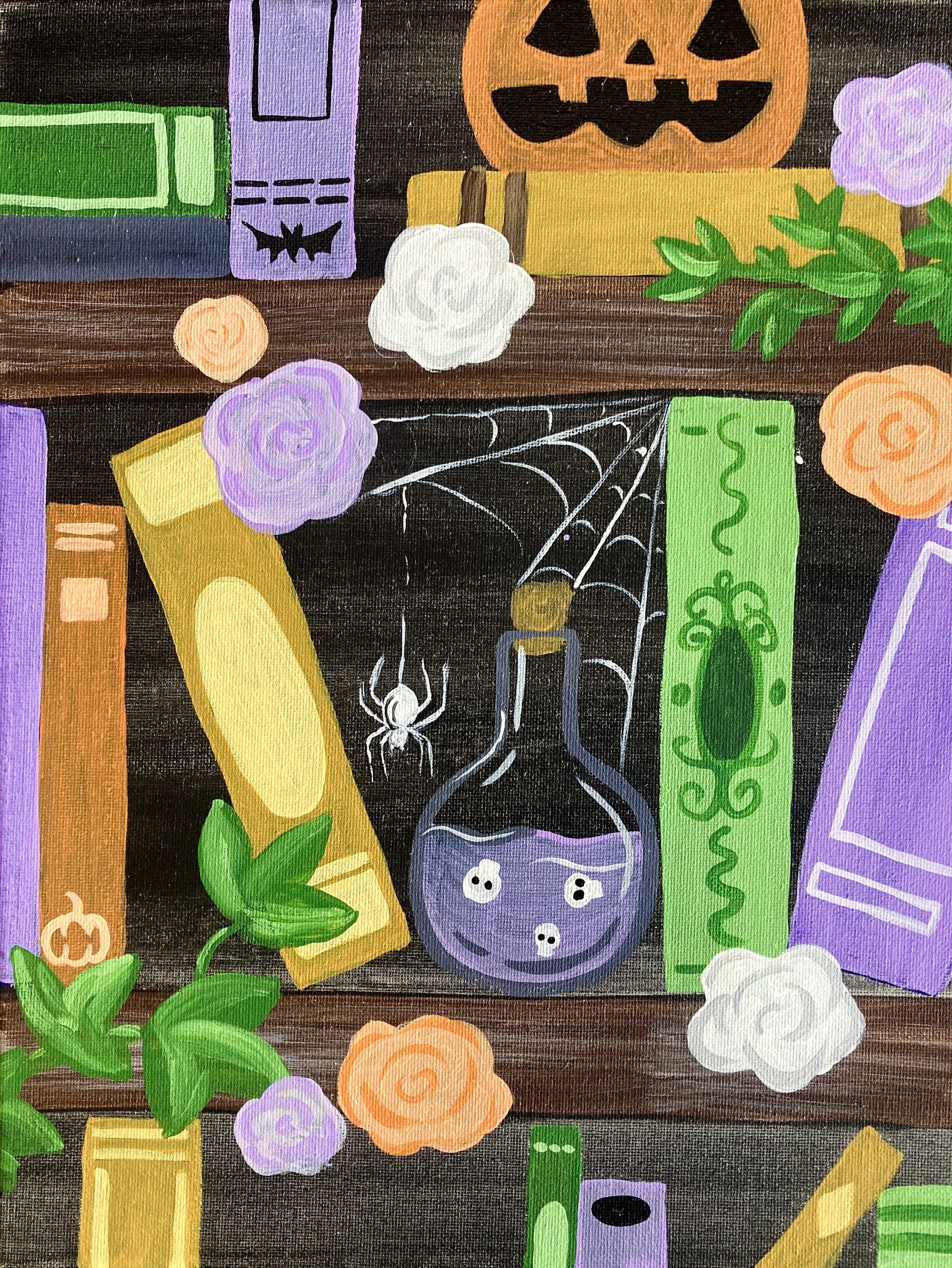 A Witchy Bookshelf