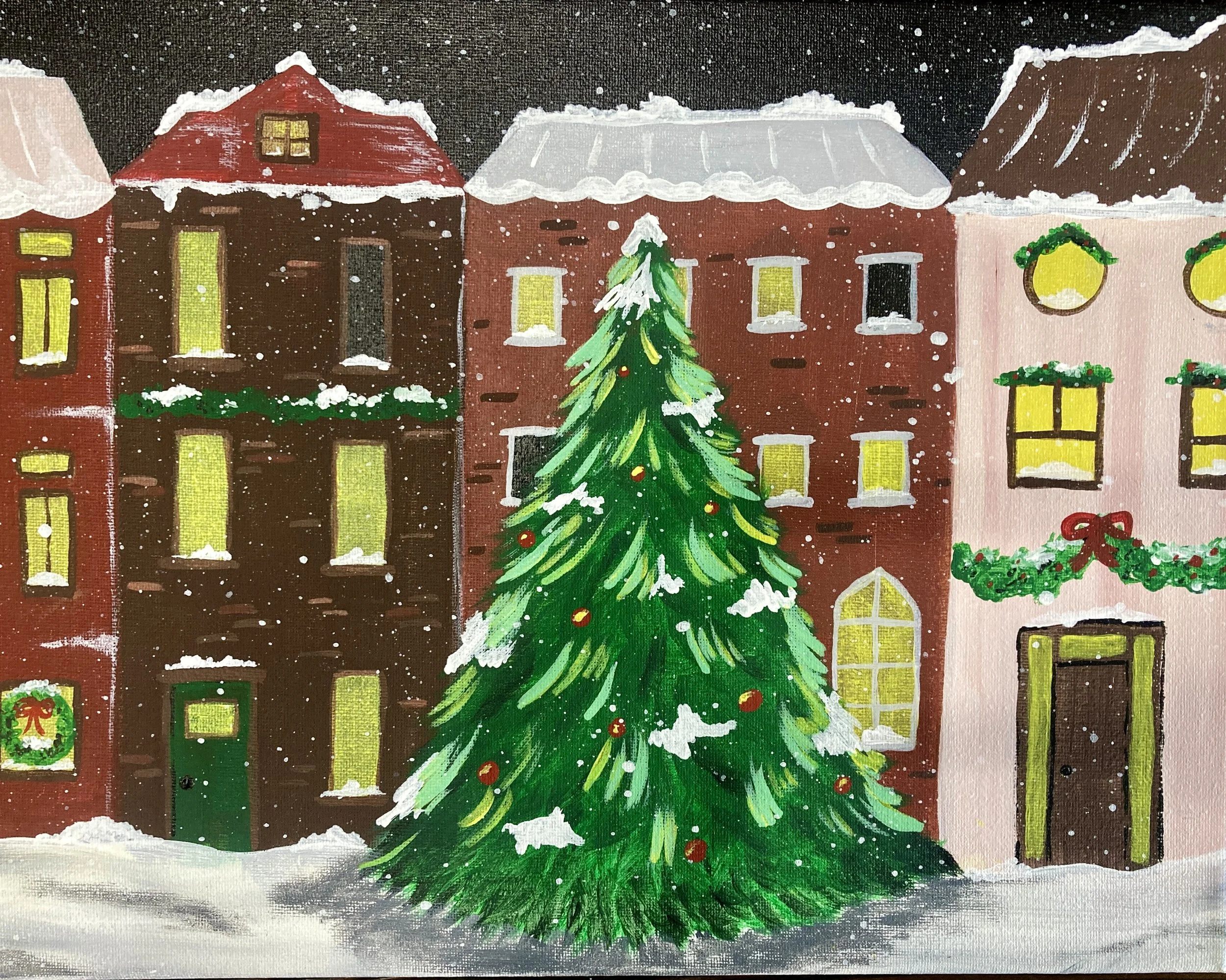 PLANO LIBRARY Adult Painting Class - December
