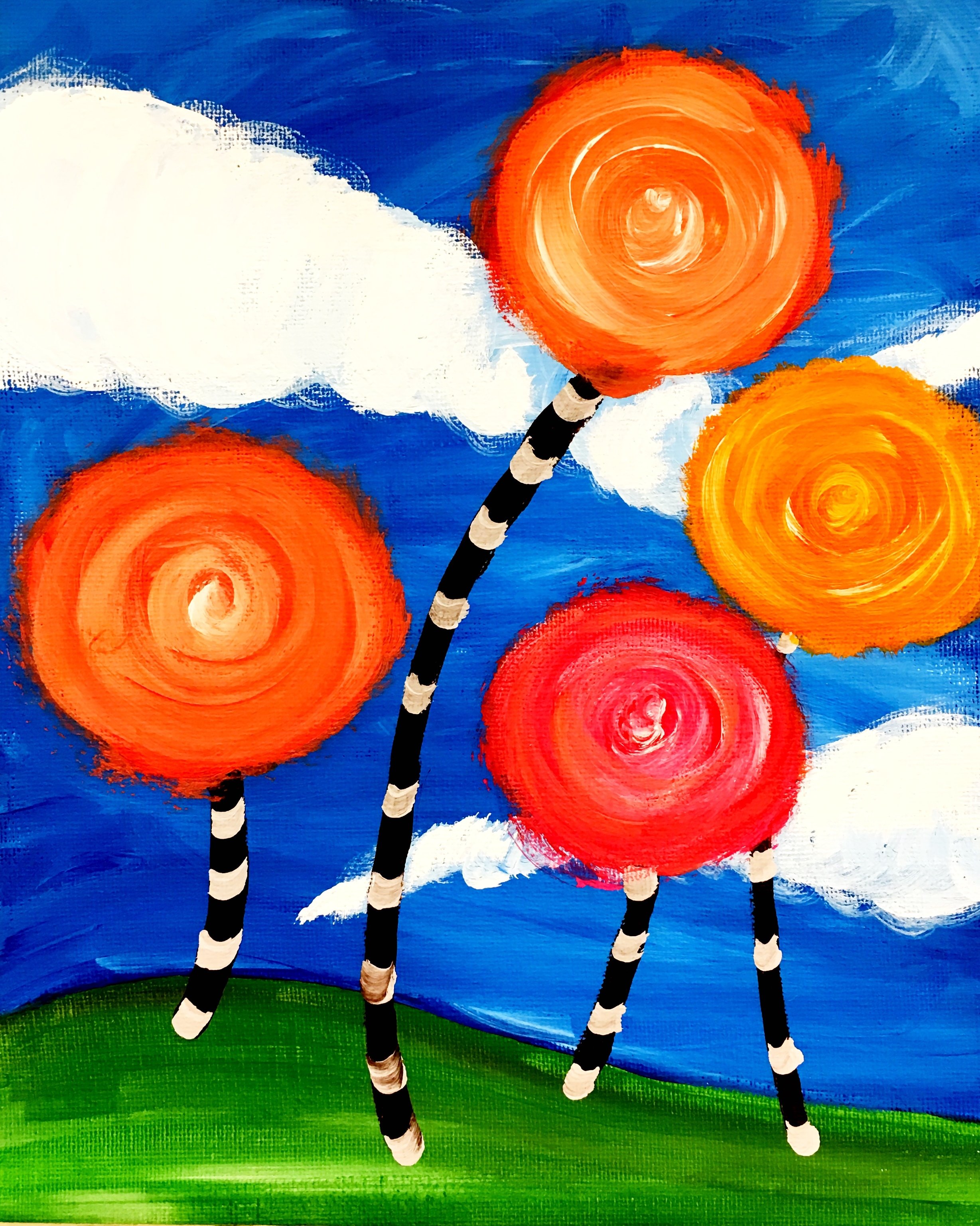 PLANO LIBRARY KIDS Painting Class - February