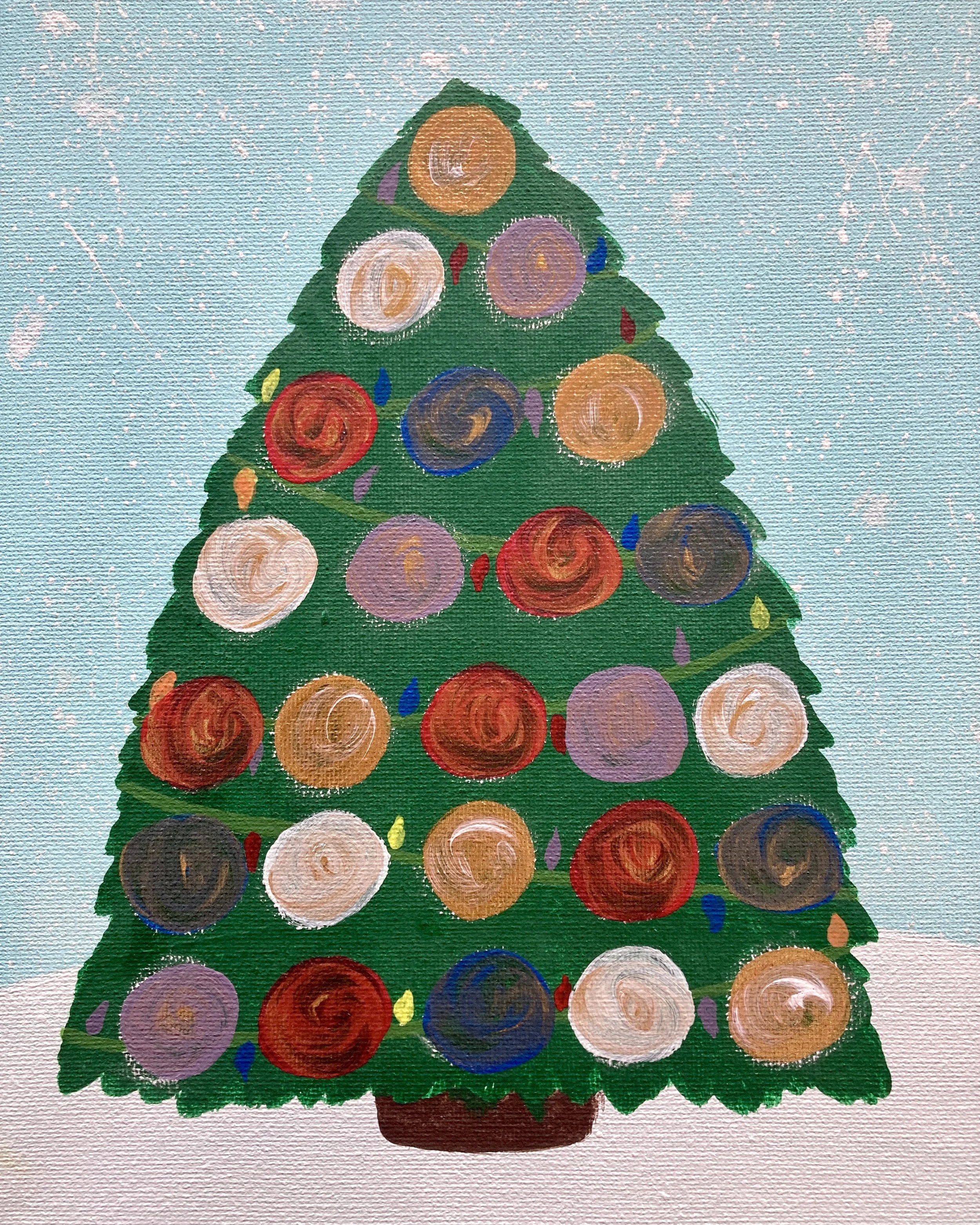 Trimmed Holiday Tree