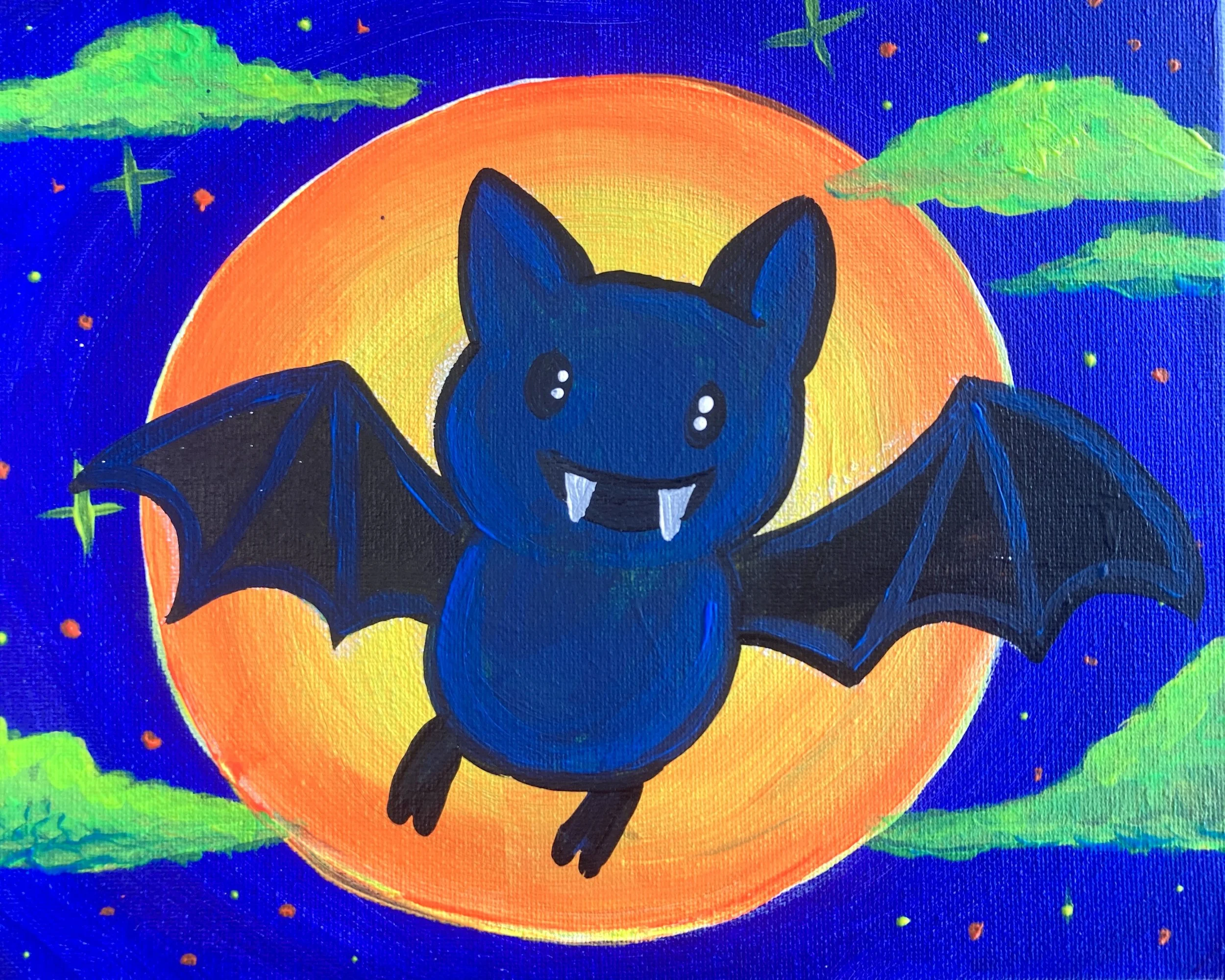 Batty's Flight at Night