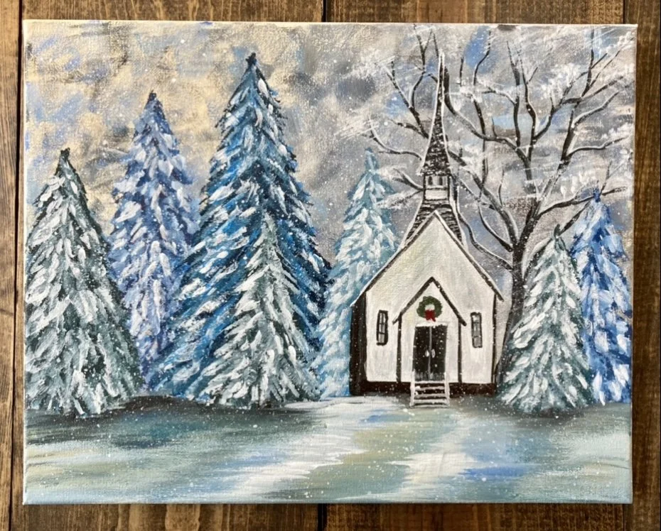 Steeples and Snow