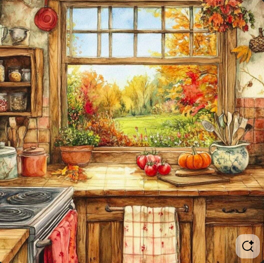 Watercolor Painting Class Ages 10-Adult (October)