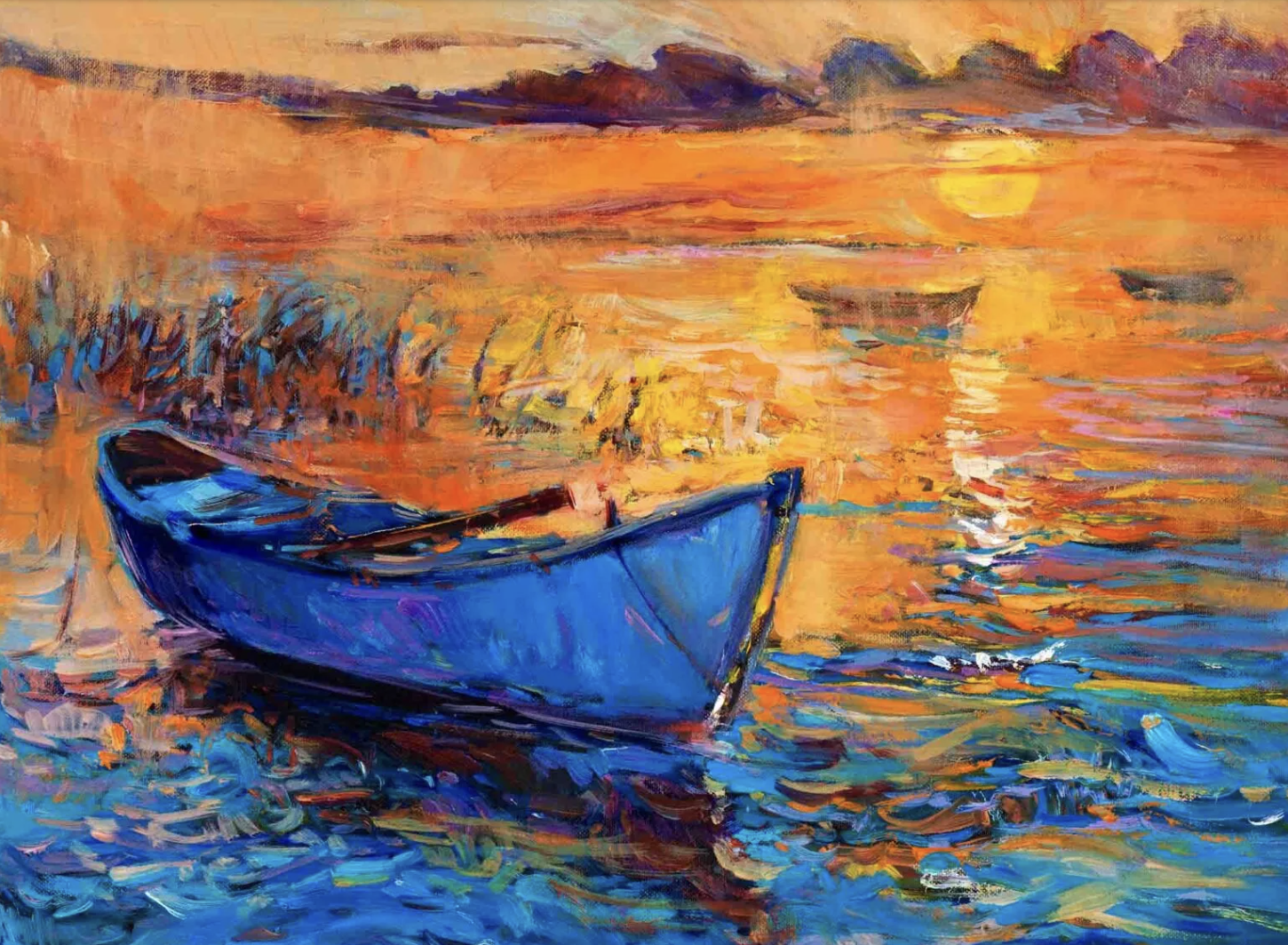 Acrylic Painting 3: Complementary Colors and How to Use Them (November-December)