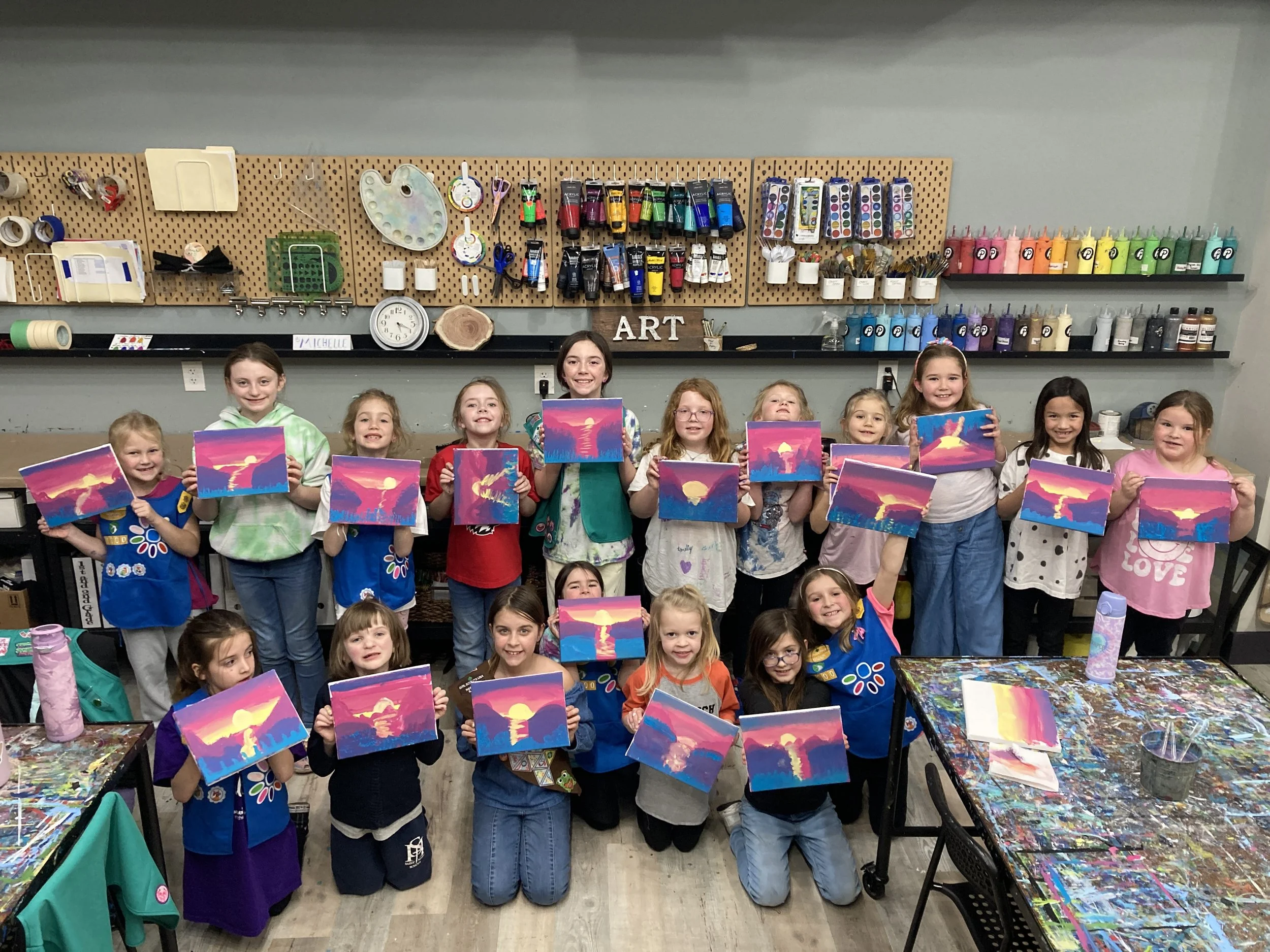 Girl Scouts Art and Design Painting Badge - Thursday, May 8th 4:30-5:30pm