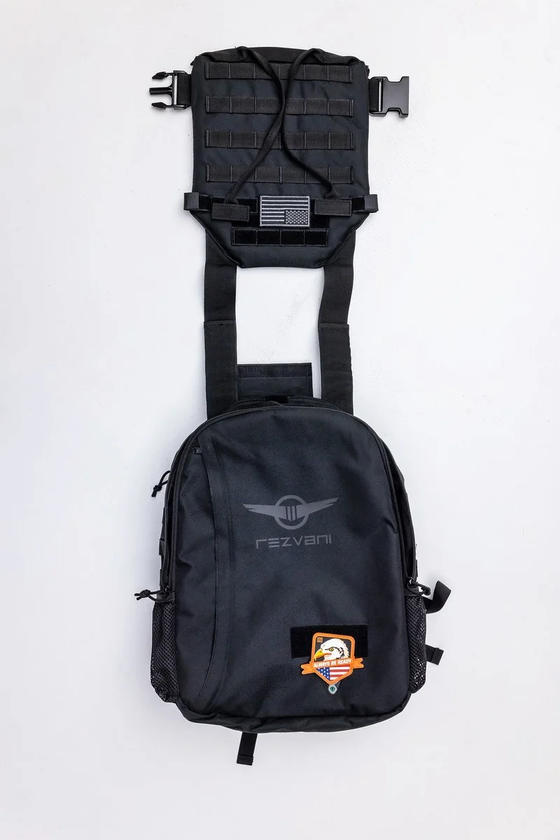 Rezvani motors ballistic backpacks.jpeg