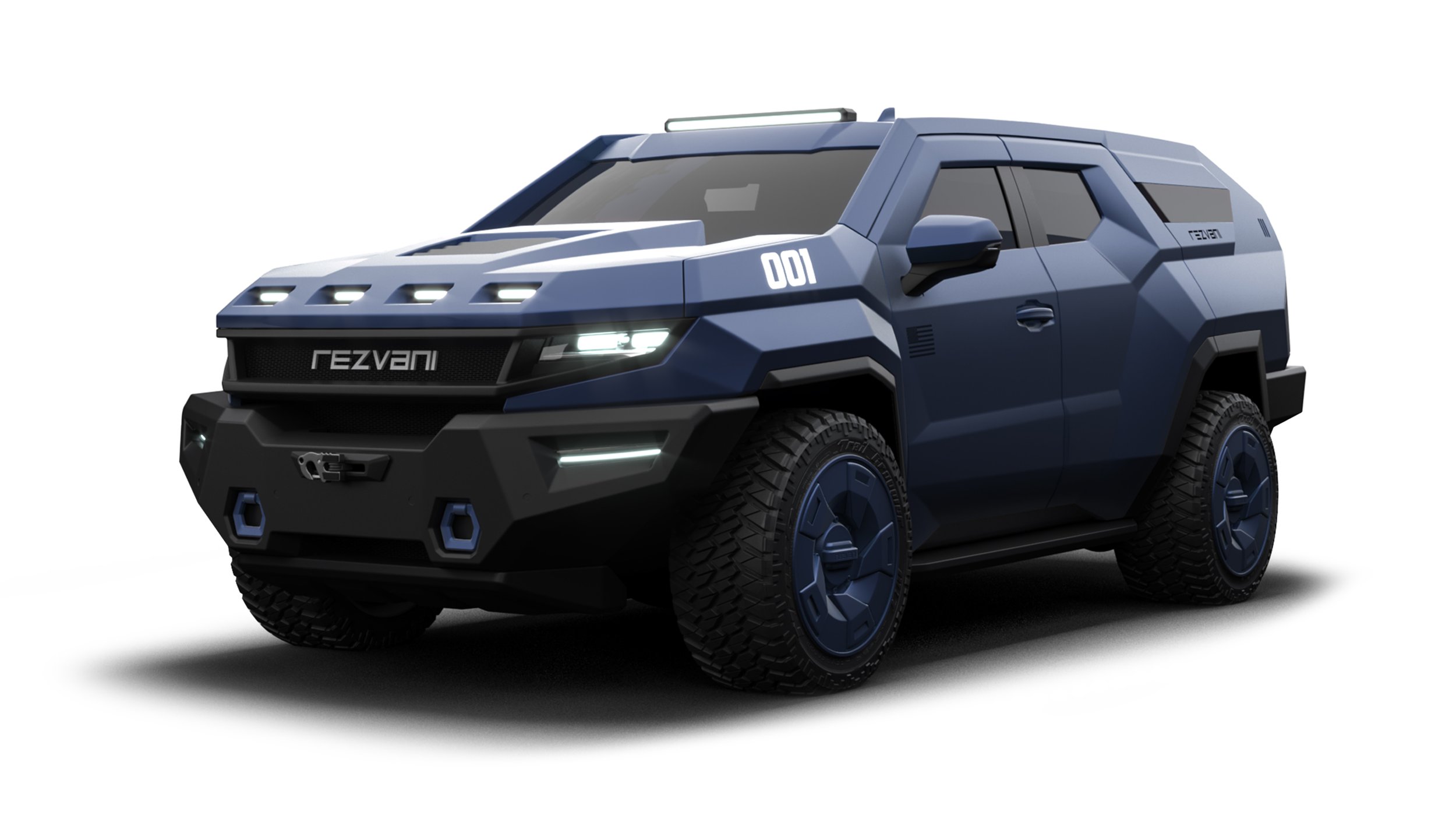 Rezvani Tank SUV fitted with electric-shock door handles to prevent car  jackings - Drive