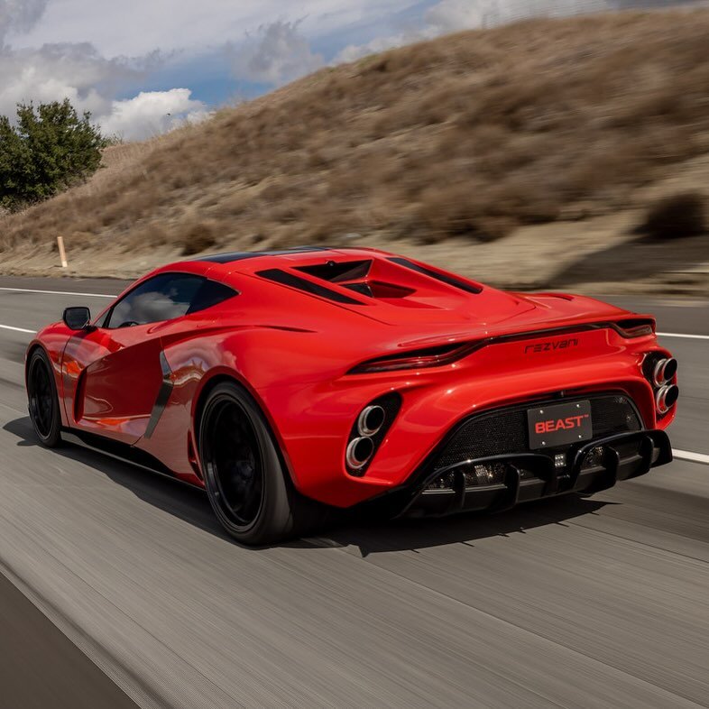 UNLEASH YOUR INNER BEAST&trade;

Created to stir your senses.
1,000 HORSEPOWER

0-60 MPH IN 2.5 SECONDS

CARBON FIBER BODY

LIMITED TO 20 EXAMPLES

STARTING AT $485,000 #rezvanimotors #rezvanibeast #supercar #dailyphoto #hypercar #sportscar #fastcar 