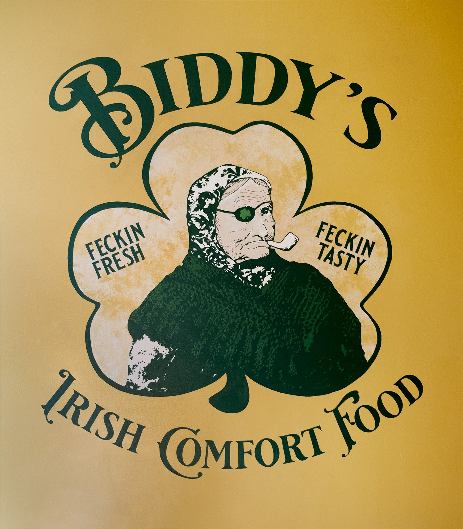 Biddy’s Irish Comfort Food Mural