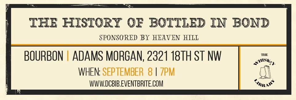 Seminar on the Bottled-in-Bond Act: Tasting & Food Pairing