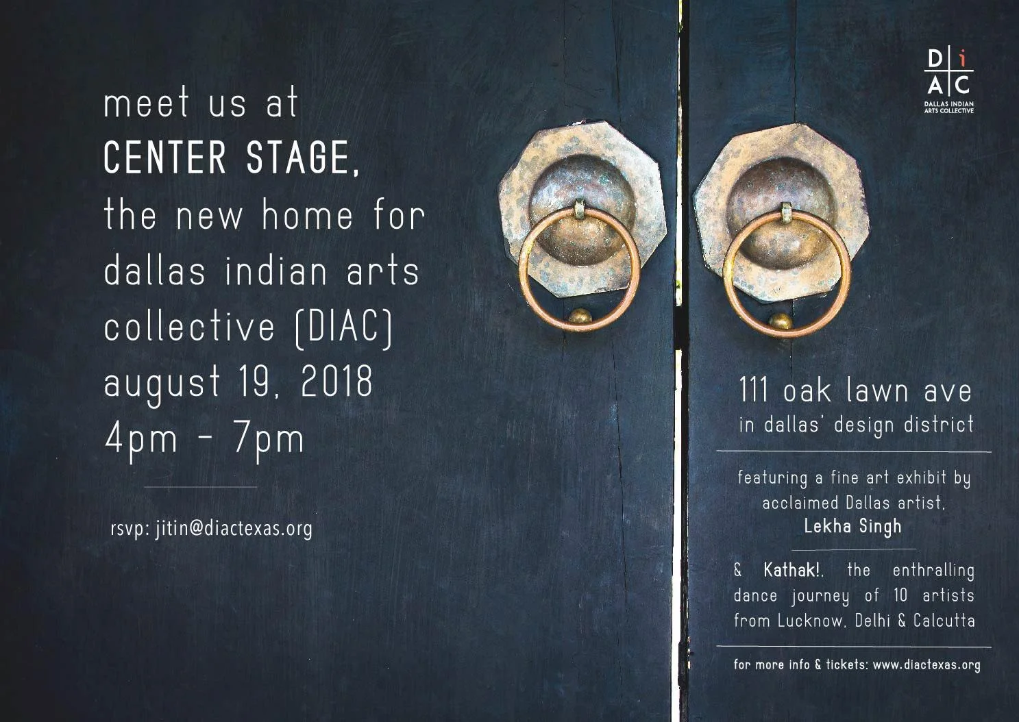 Opening at Center Stage