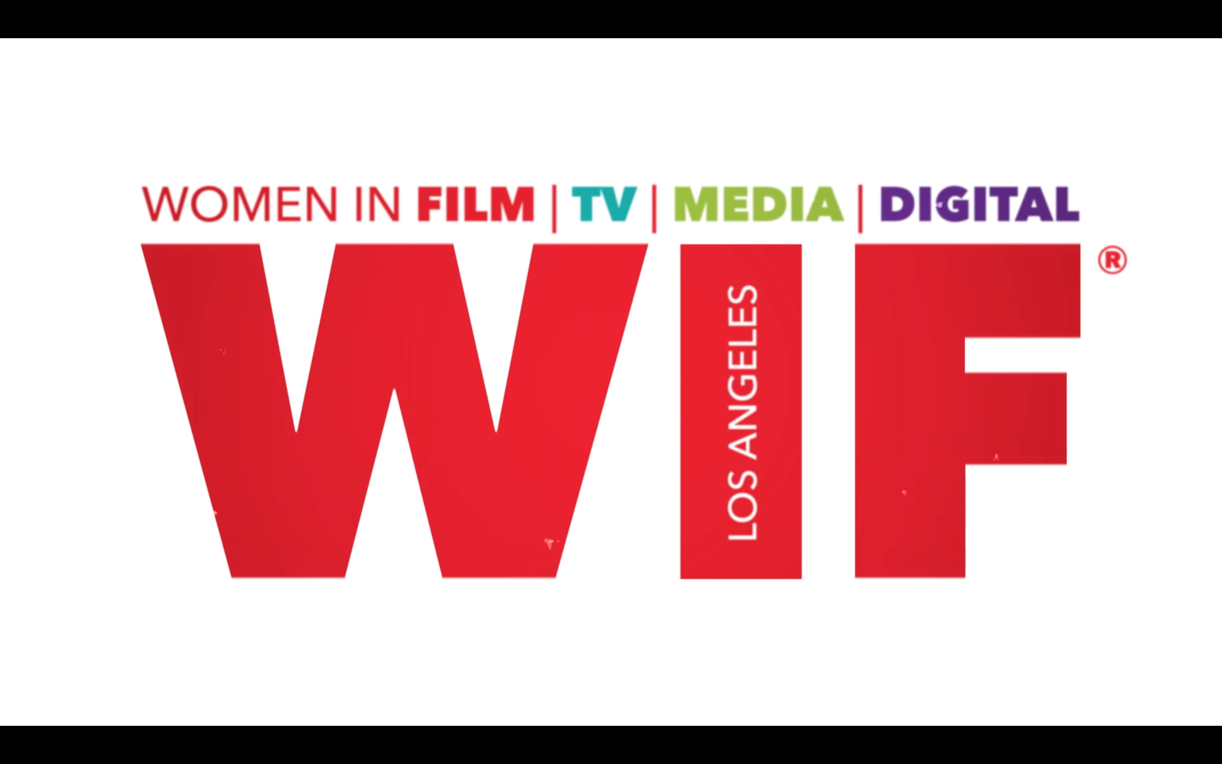 Women in Film Animated Tag Logo