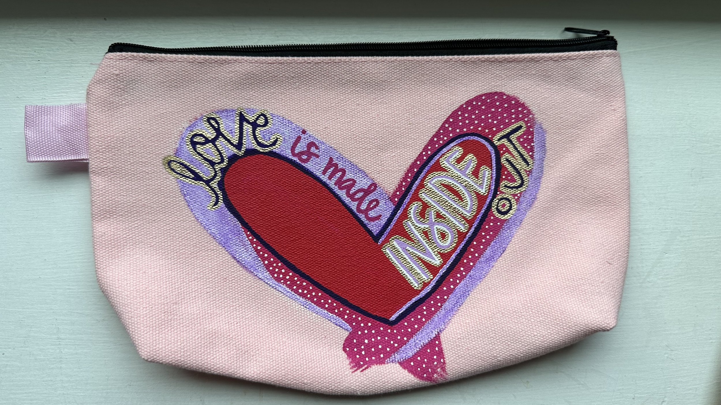 love is made INSIDE OUT, 2025. acrylic on canvas. COMMISSIONED