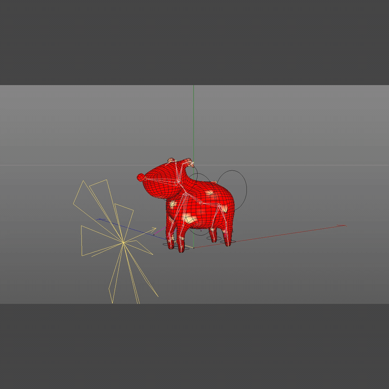 Dog 3d Wind Demonstration