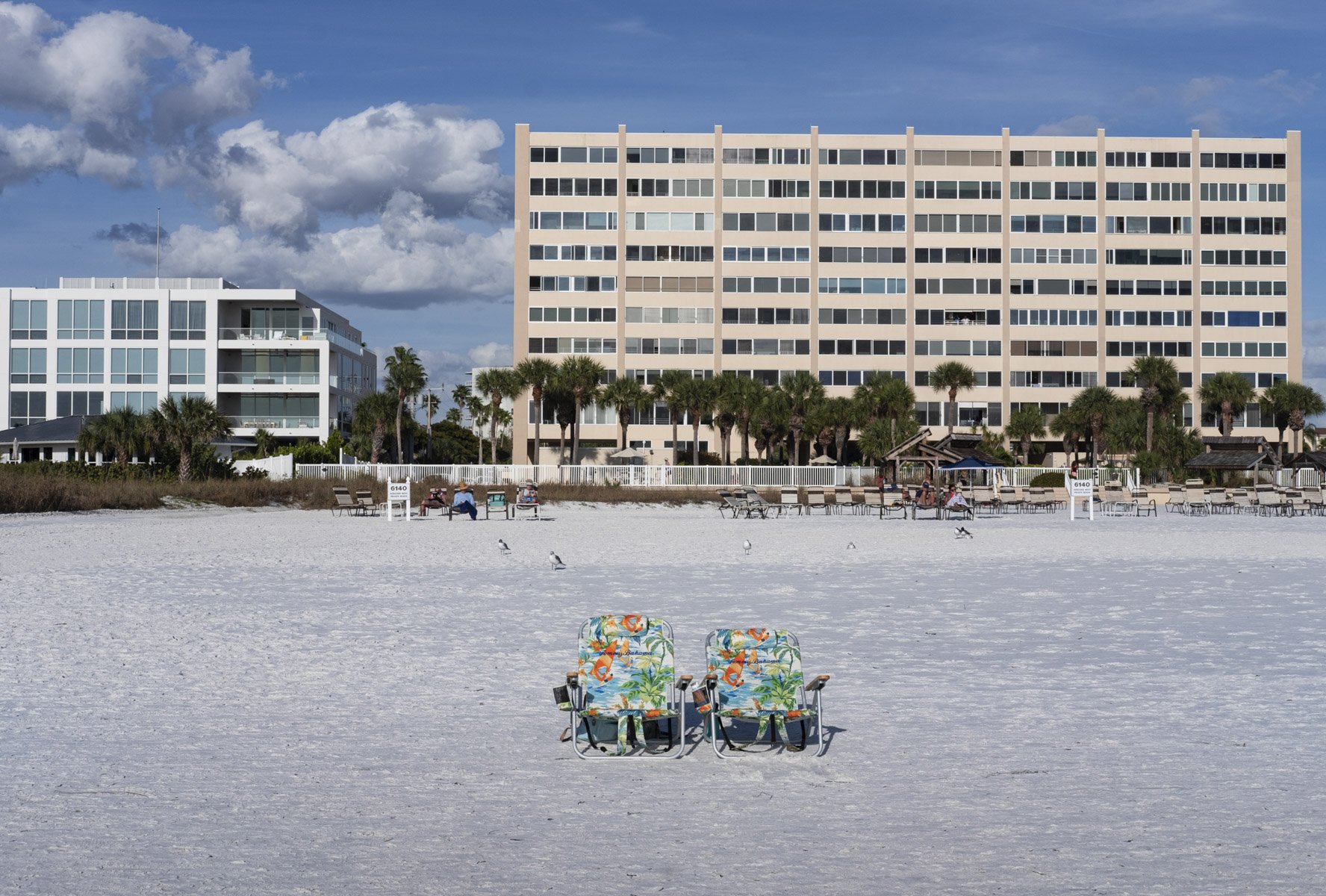 Pandemic Seating, Siesta Key, 2020