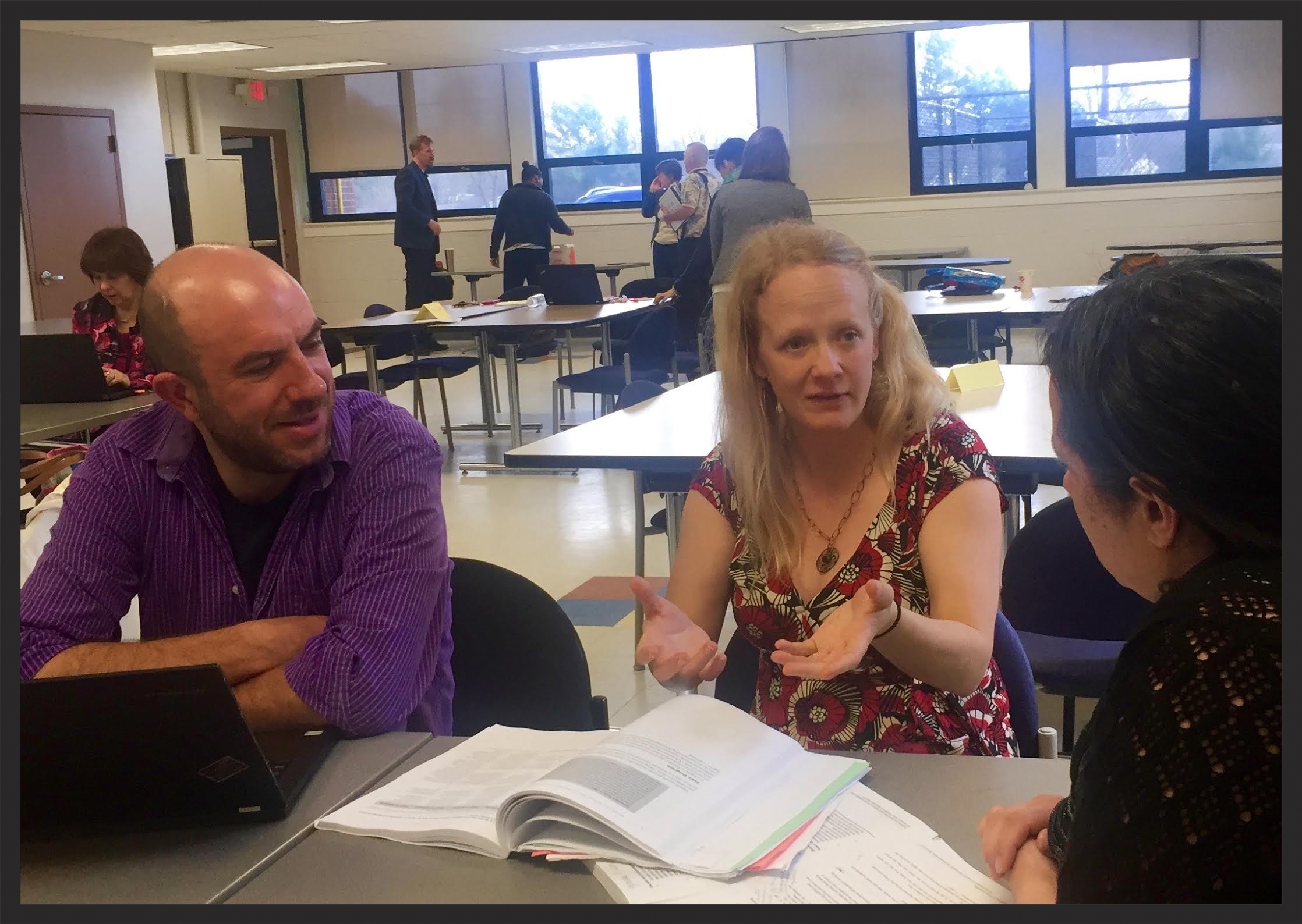Working with instructional coaches in Springfield, MA.