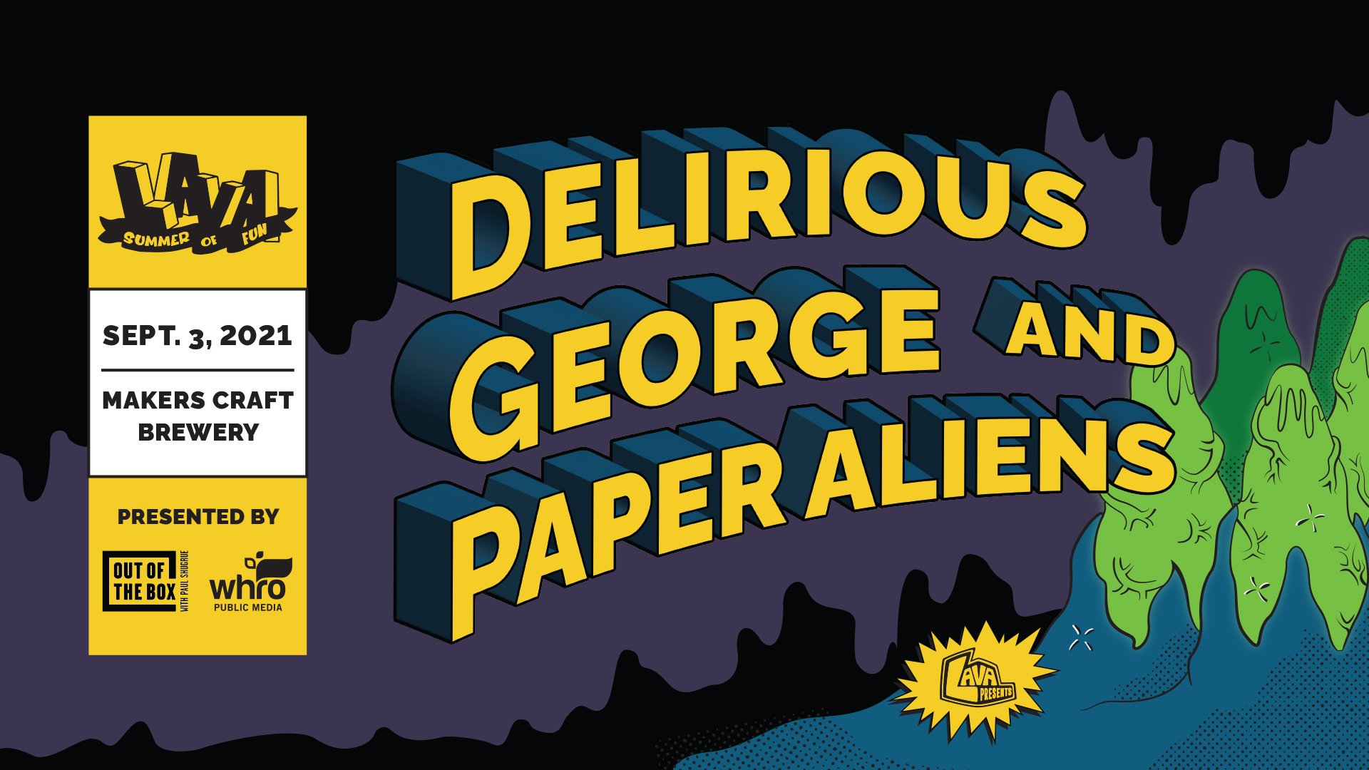 Delirious George and Paper Aliens